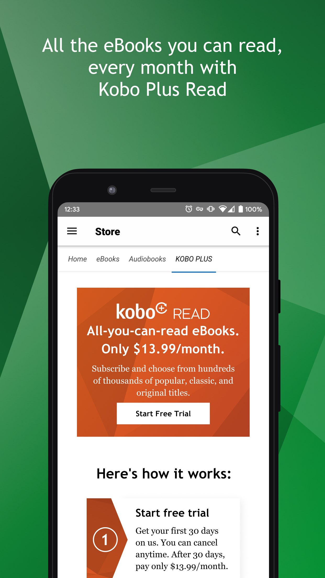 اسکرین شات 7 برنامه Booktopia by Rakuten Kobo
