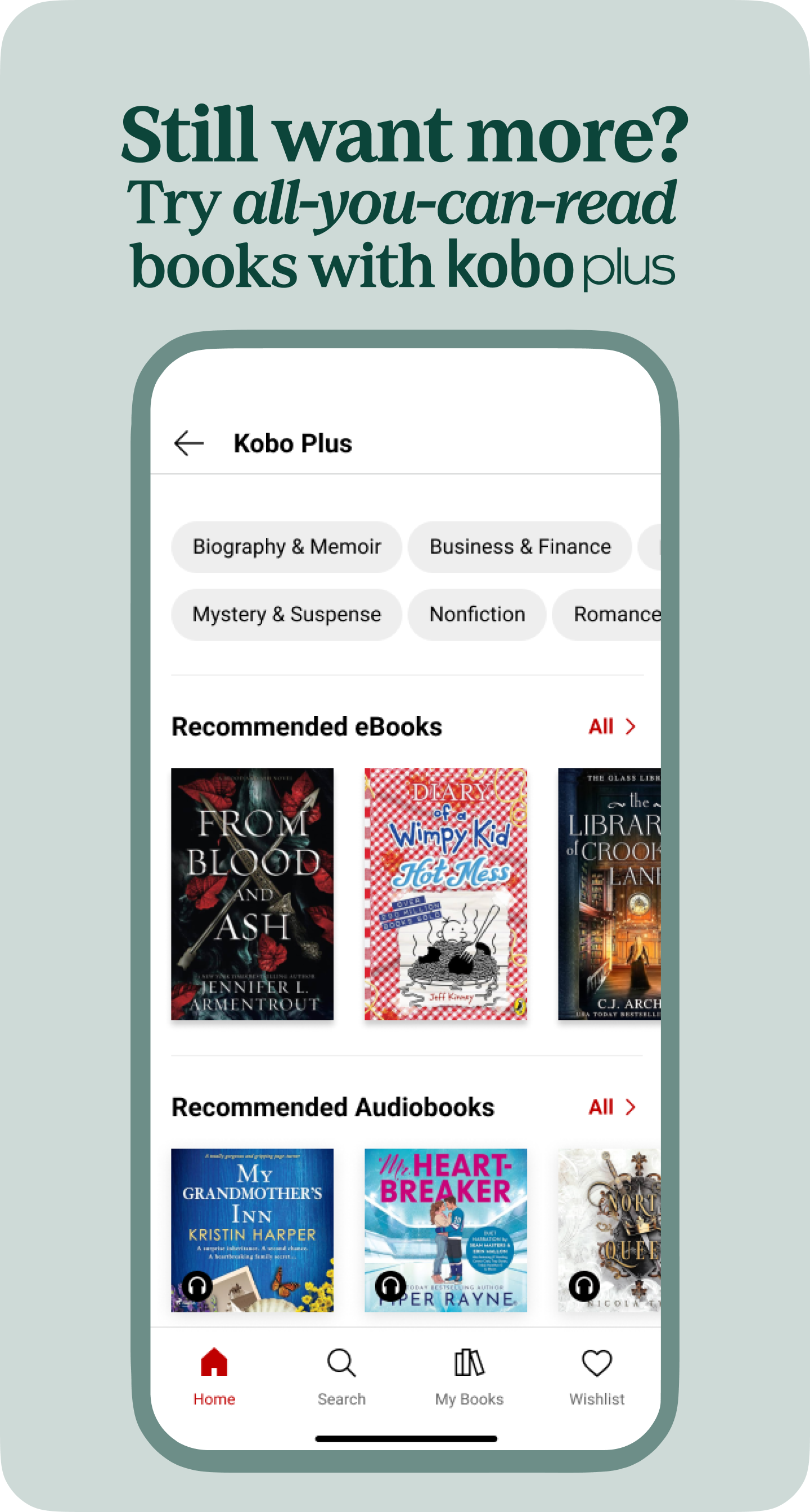 اسکرین شات 8 برنامه Kobo | eBooks & Audiobooks