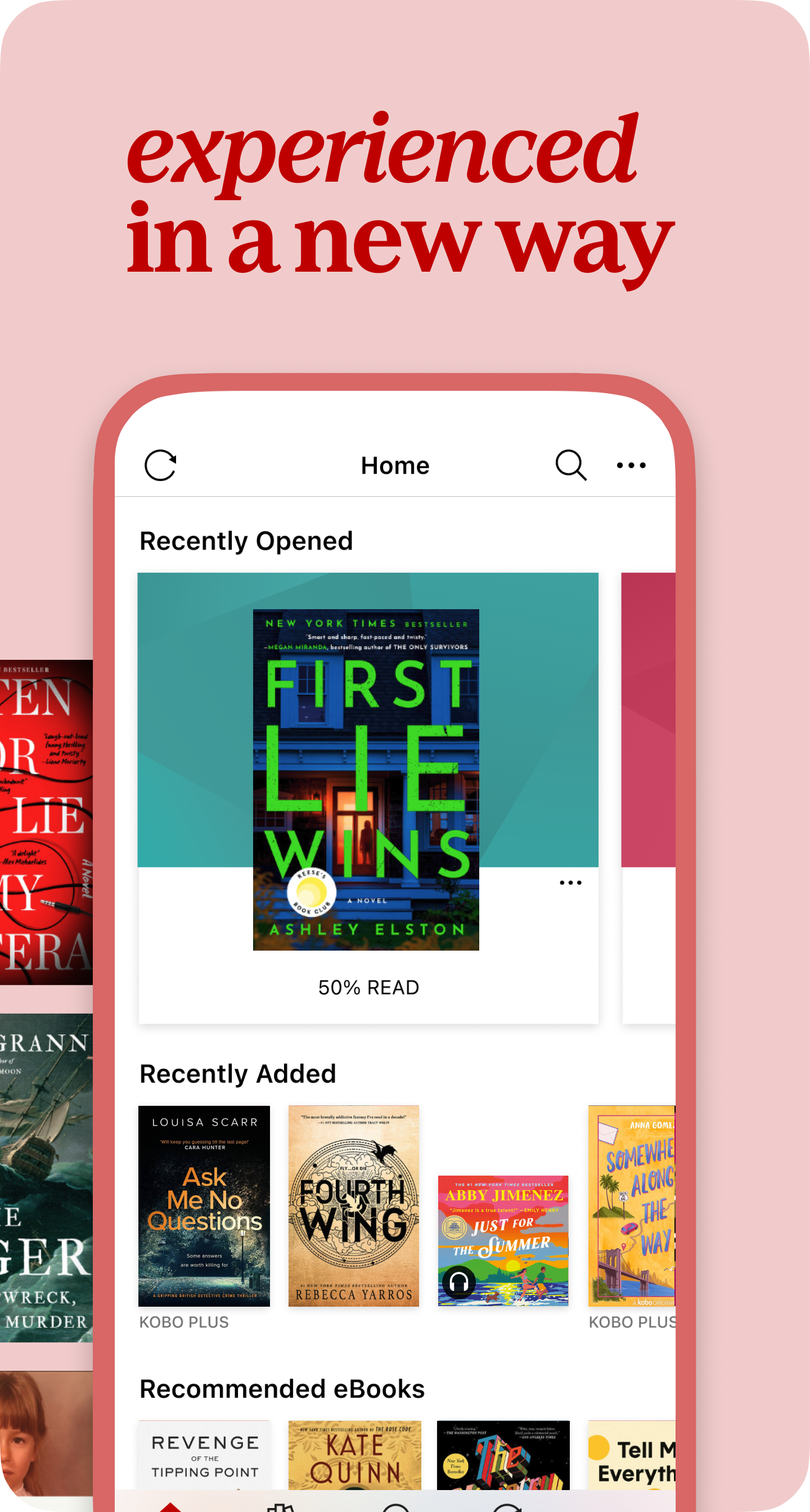 اسکرین شات 3 برنامه Kobo | eBooks & Audiobooks