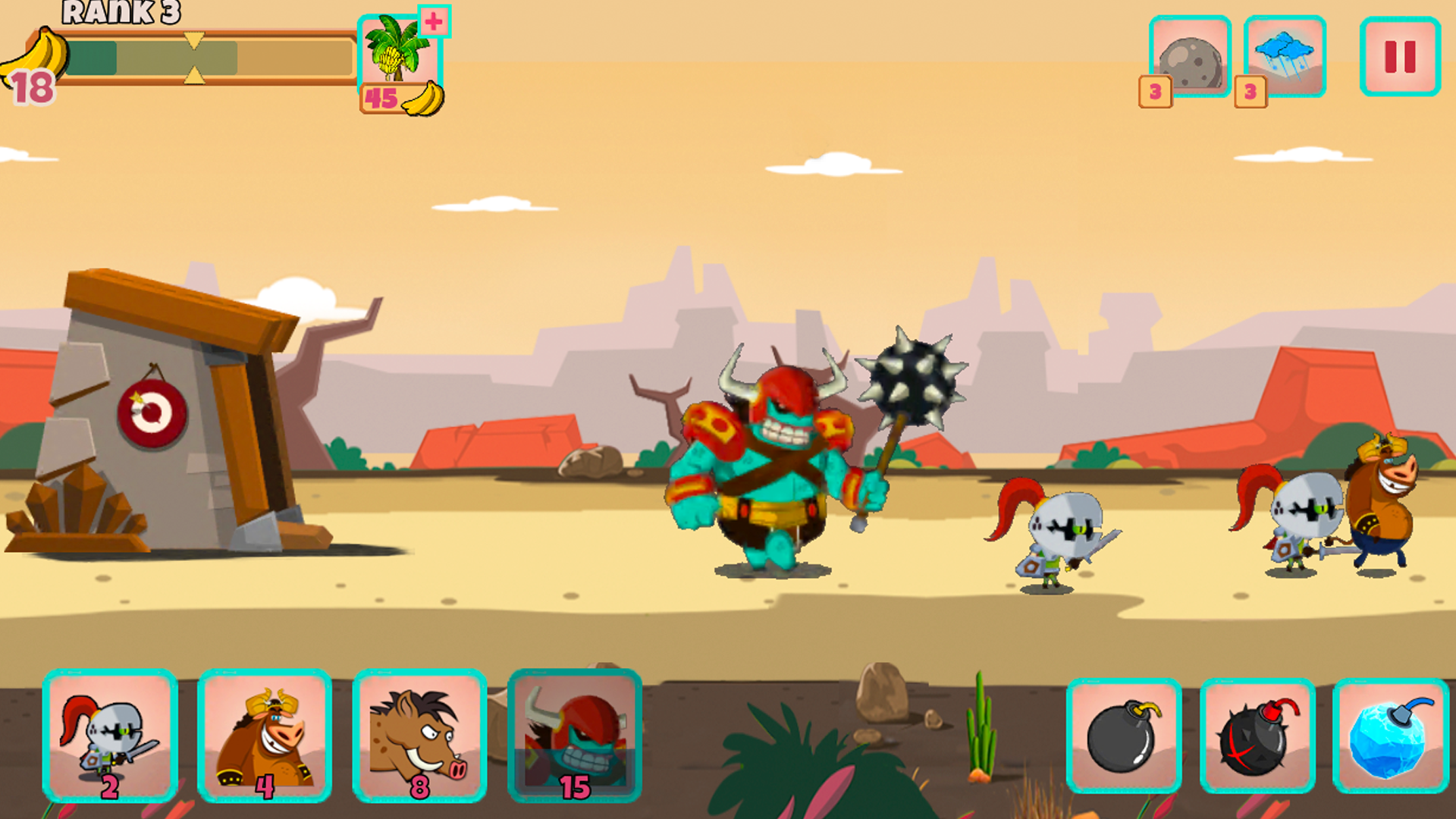 اسکرین شات 4 بازی Monster Rush: Strategy TD war