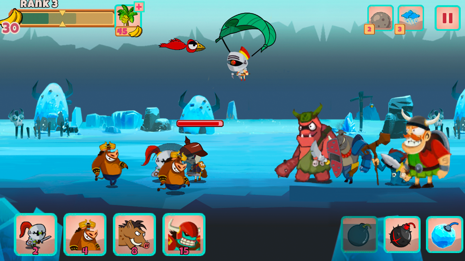 اسکرین شات 2 بازی Monster Rush: Strategy TD war