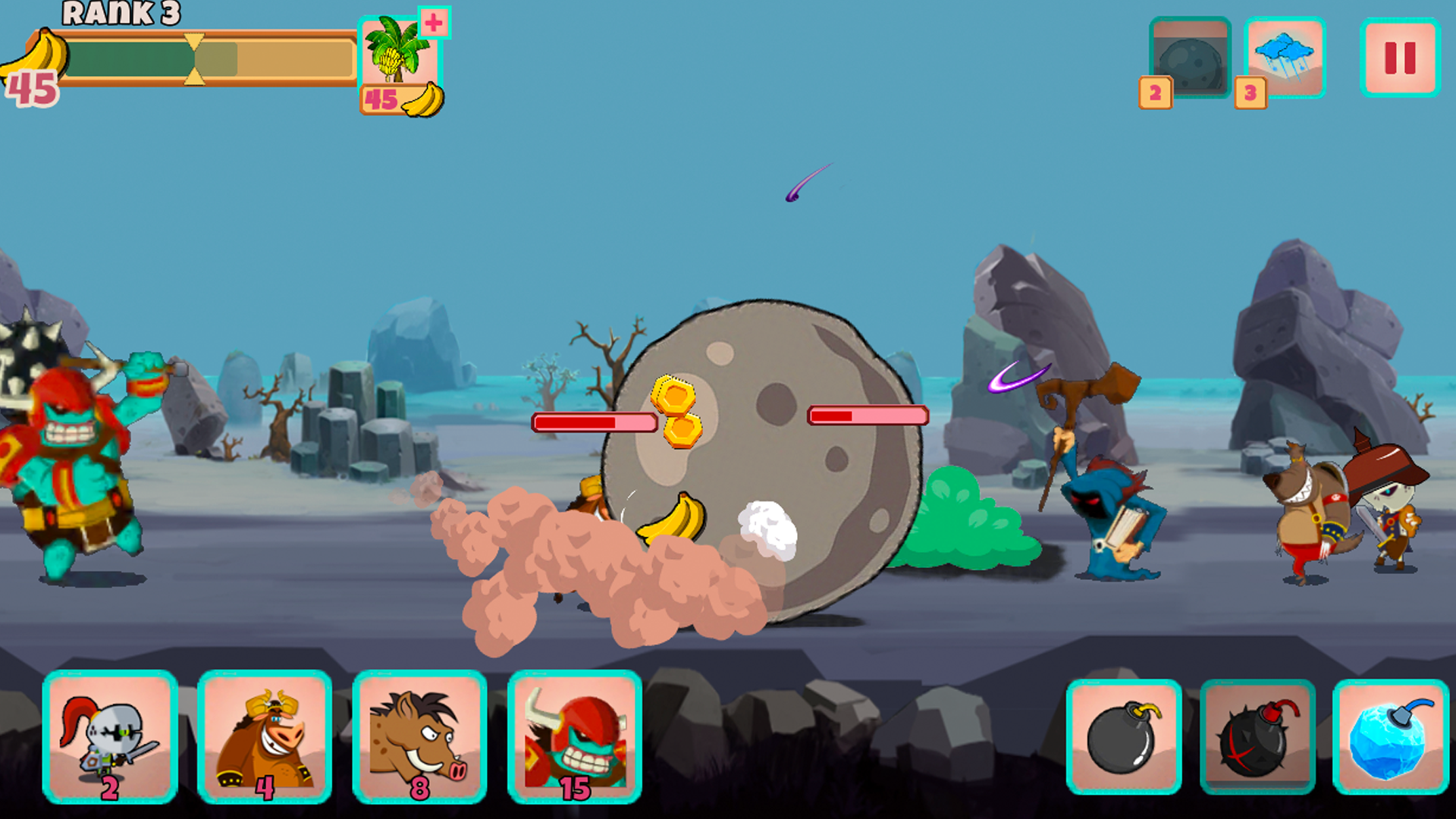 اسکرین شات 3 بازی Monster Rush: Strategy TD war