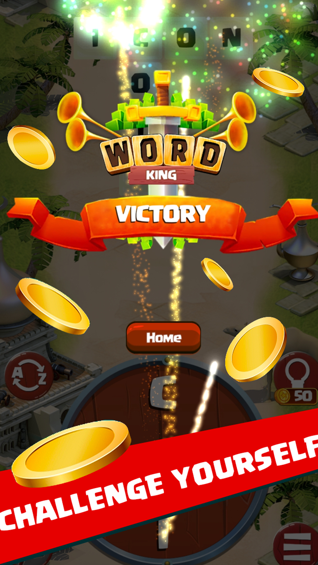 اسکرین شات 6 بازی Word King:Word Games & Puzzles