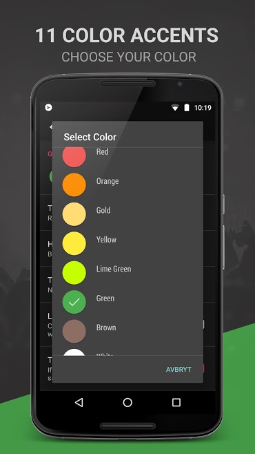 اسکرین شات 2 برنامه BlackPlayer EX Music Player