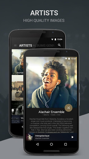 اسکرین شات 3 برنامه BlackPlayer Music Player