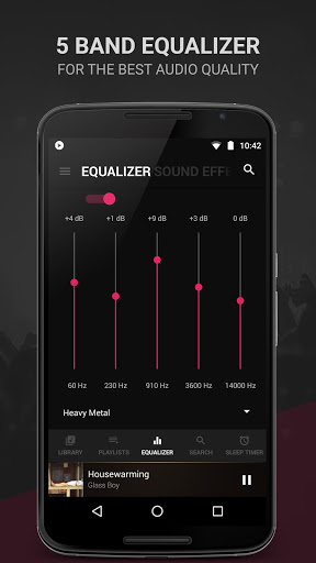 اسکرین شات 4 برنامه BlackPlayer Music Player
