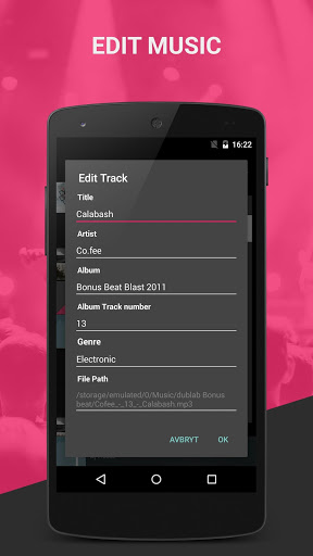 اسکرین شات 7 برنامه BlackPlayer Music Player