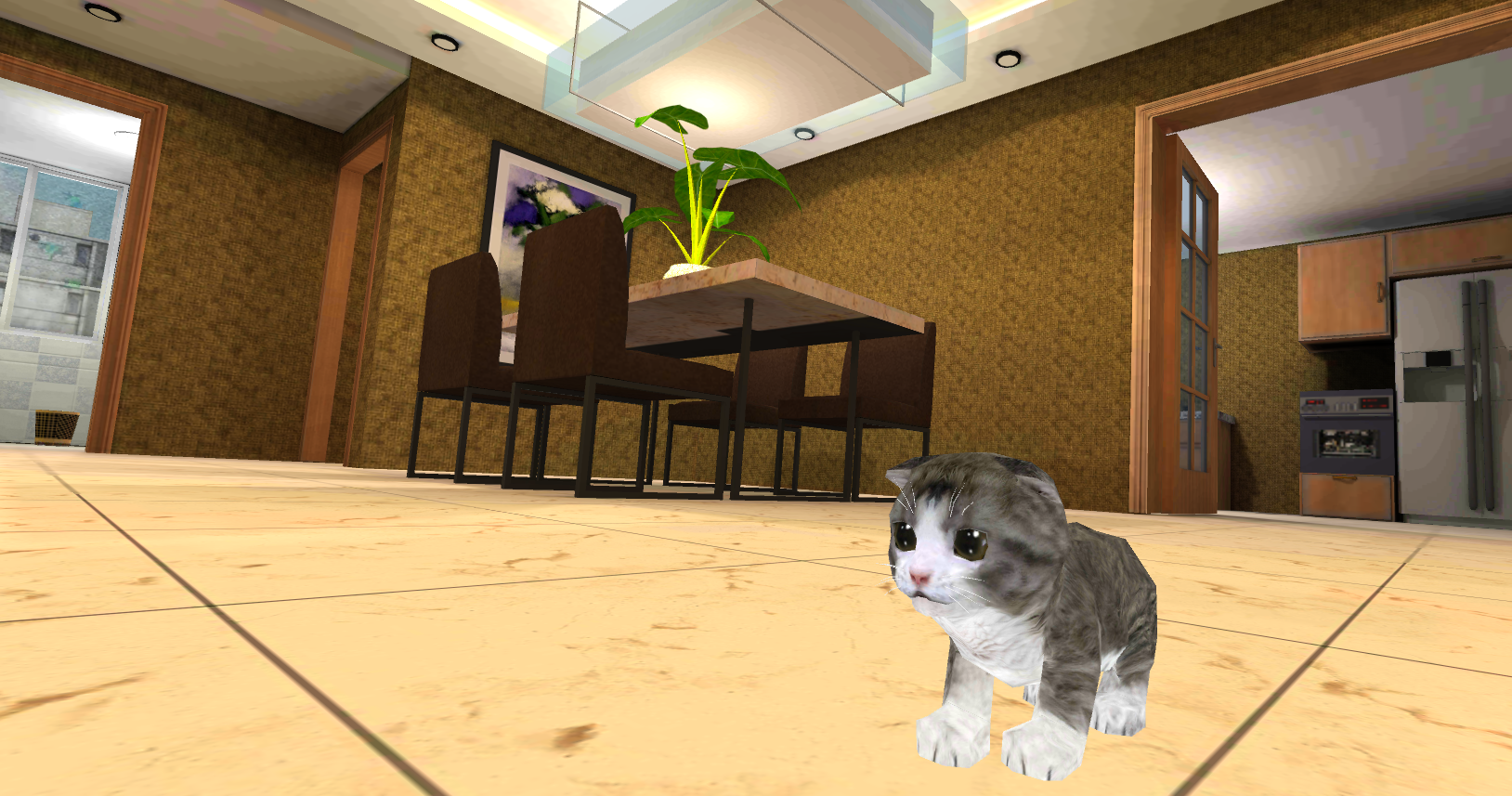 اسکرین شات 2 بازی Kitten Cat Simulator 3D Craft