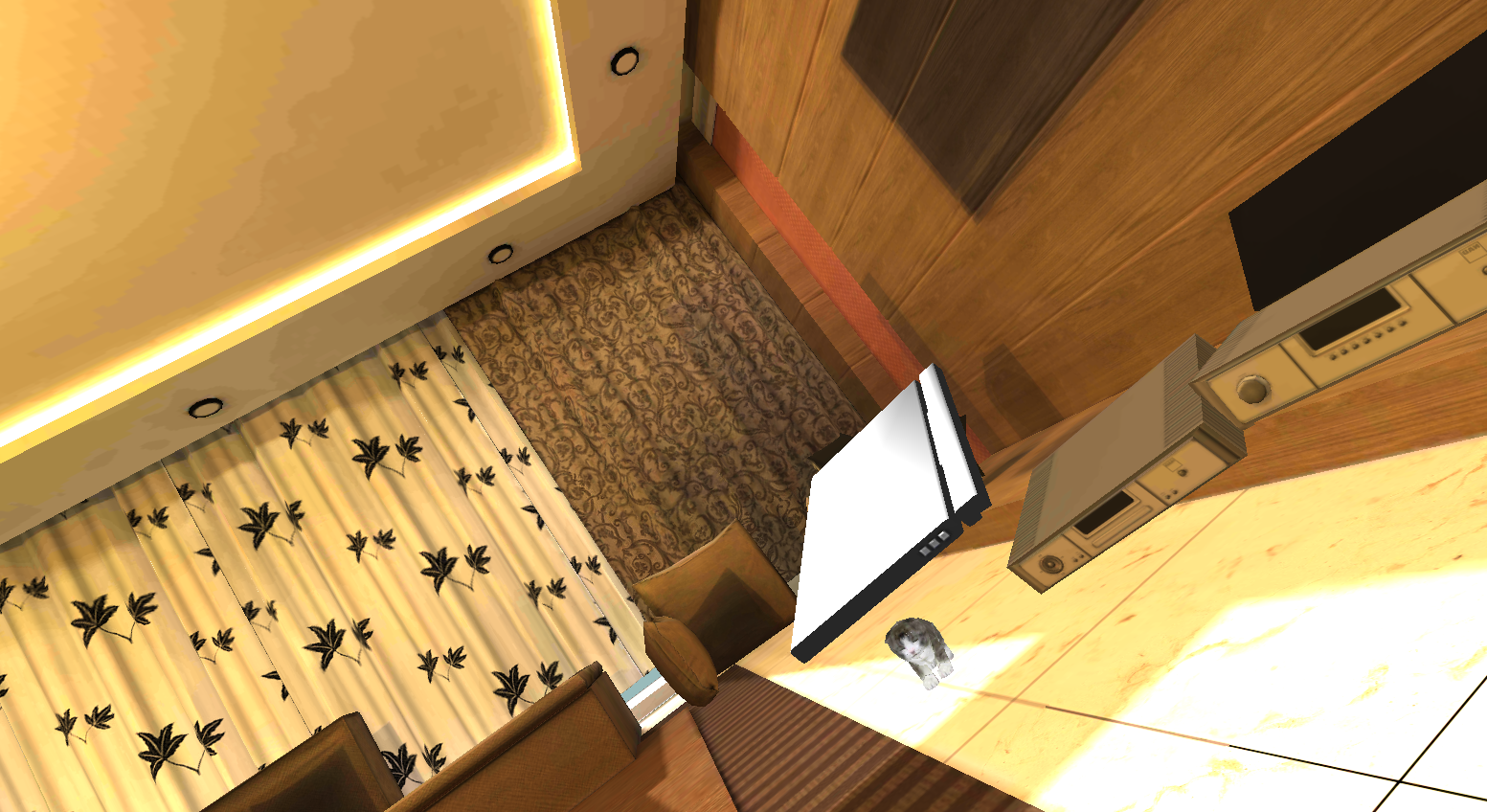 اسکرین شات 3 بازی Kitten Cat Simulator 3D Craft