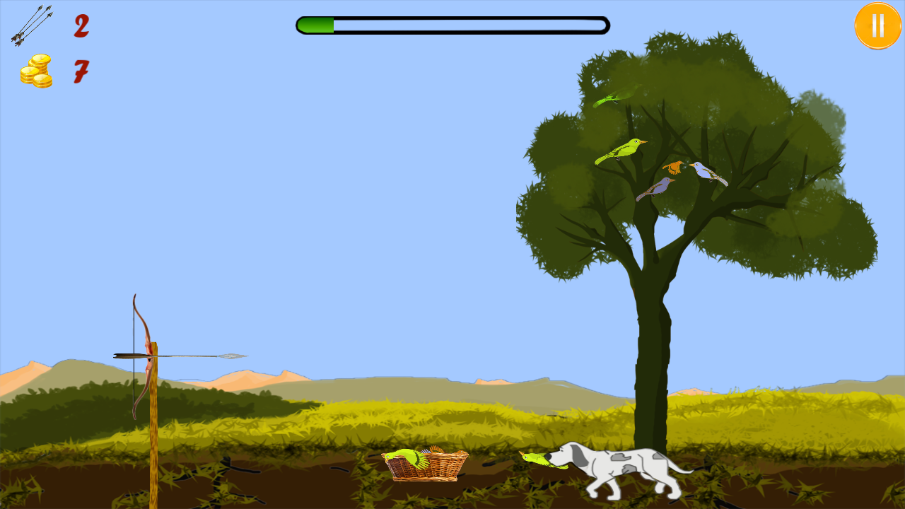 اسکرین شات 1 بازی Archery bird hunter