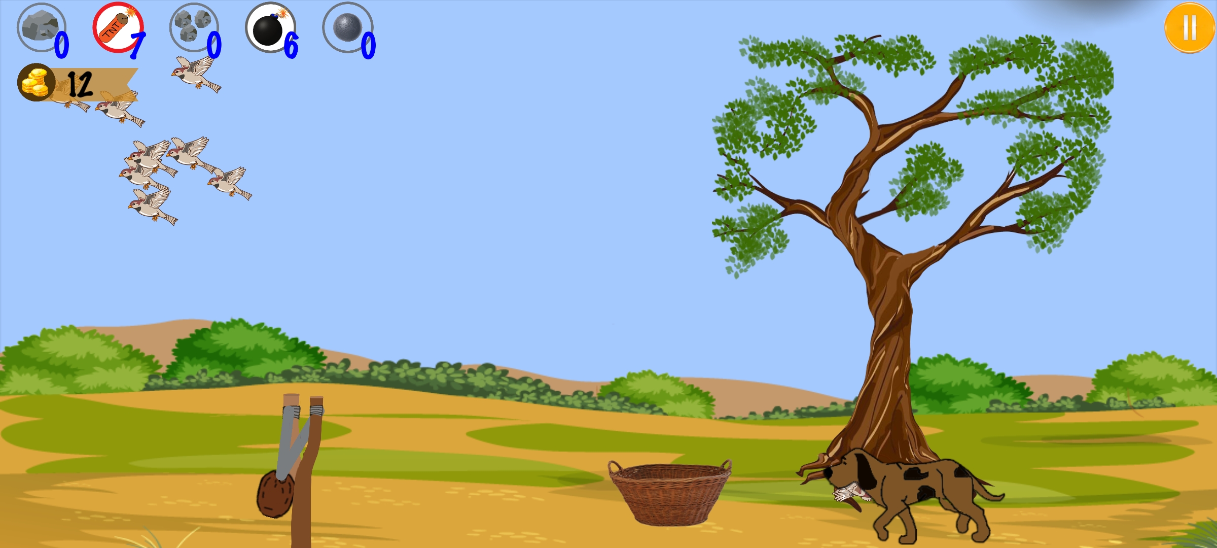 اسکرین شات 4 بازی Sling bird hunter