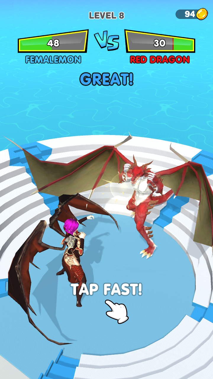 اسکرین شات 5 بازی Hungry Monster 3D