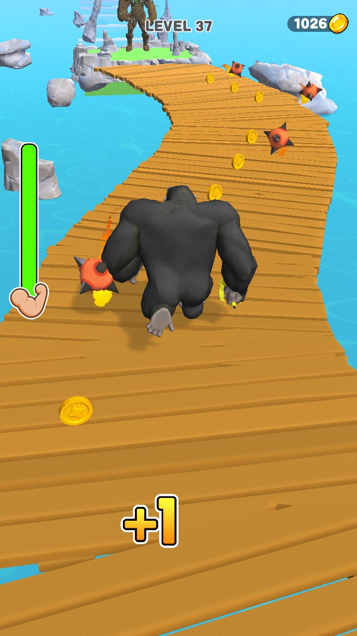 اسکرین شات 3 بازی Hungry Monster 3D
