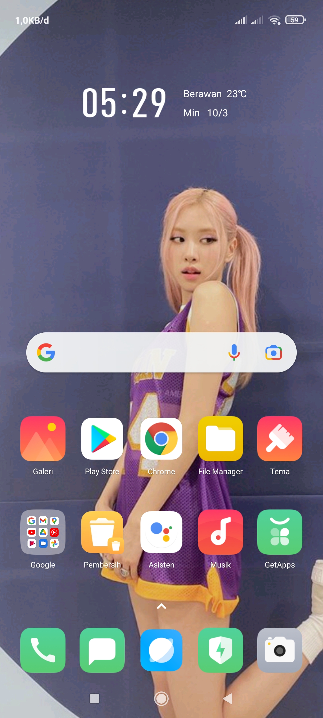 اسکرین شات 7 برنامه Rose Blackpink Wallpaper HD