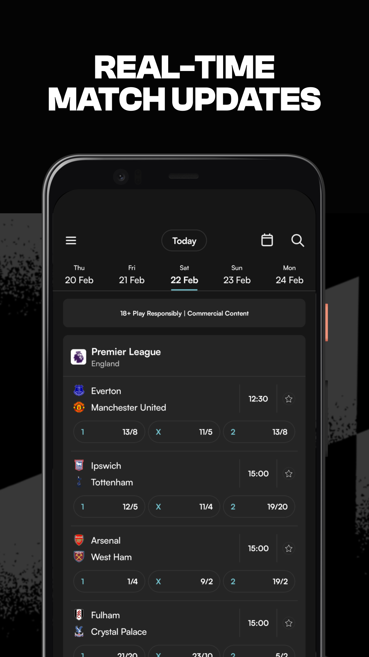 اسکرین شات 2 برنامه GOAL Live Scores