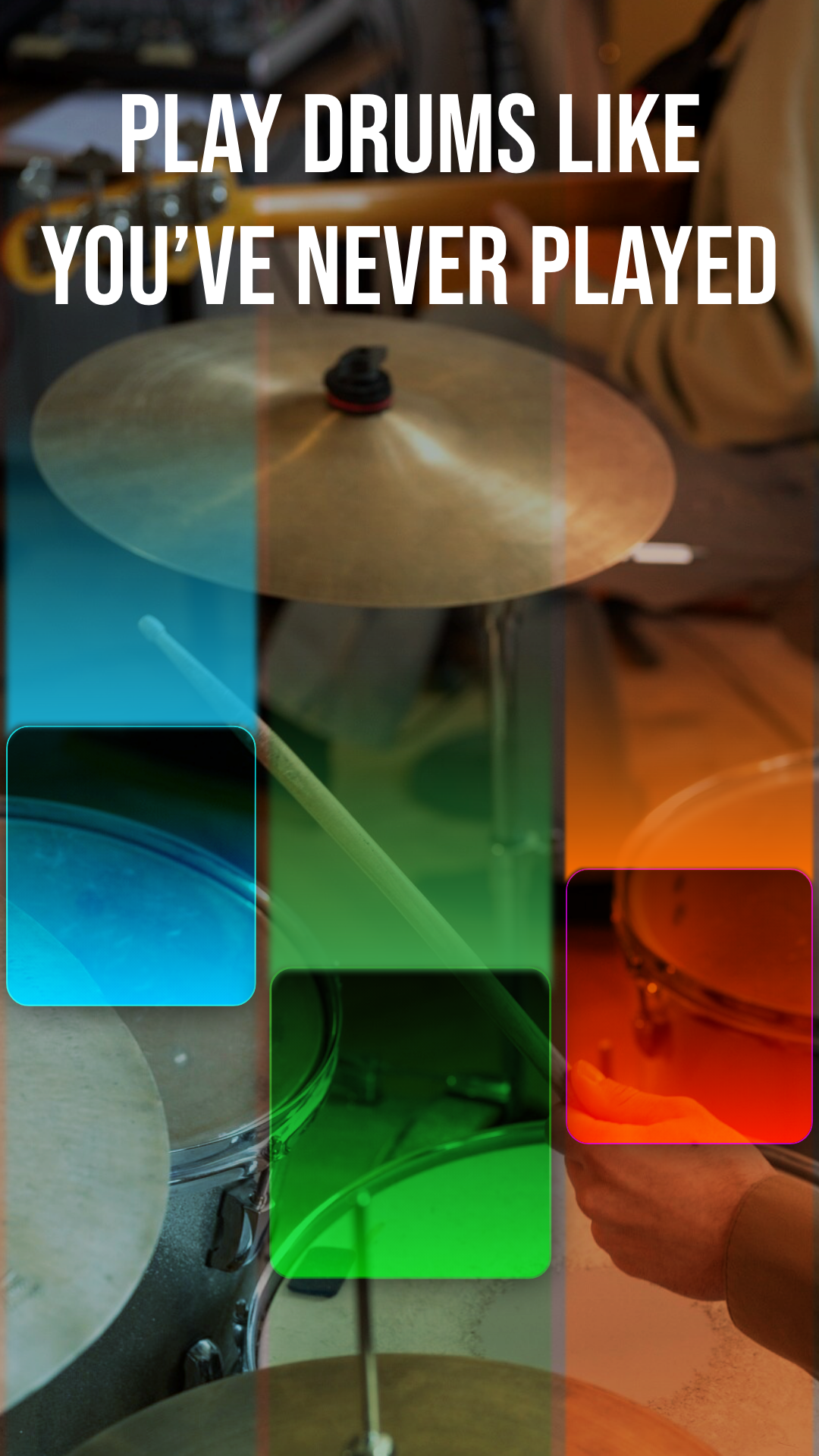 اسکرین شات 3 بازی Drum Tiles: drumming game