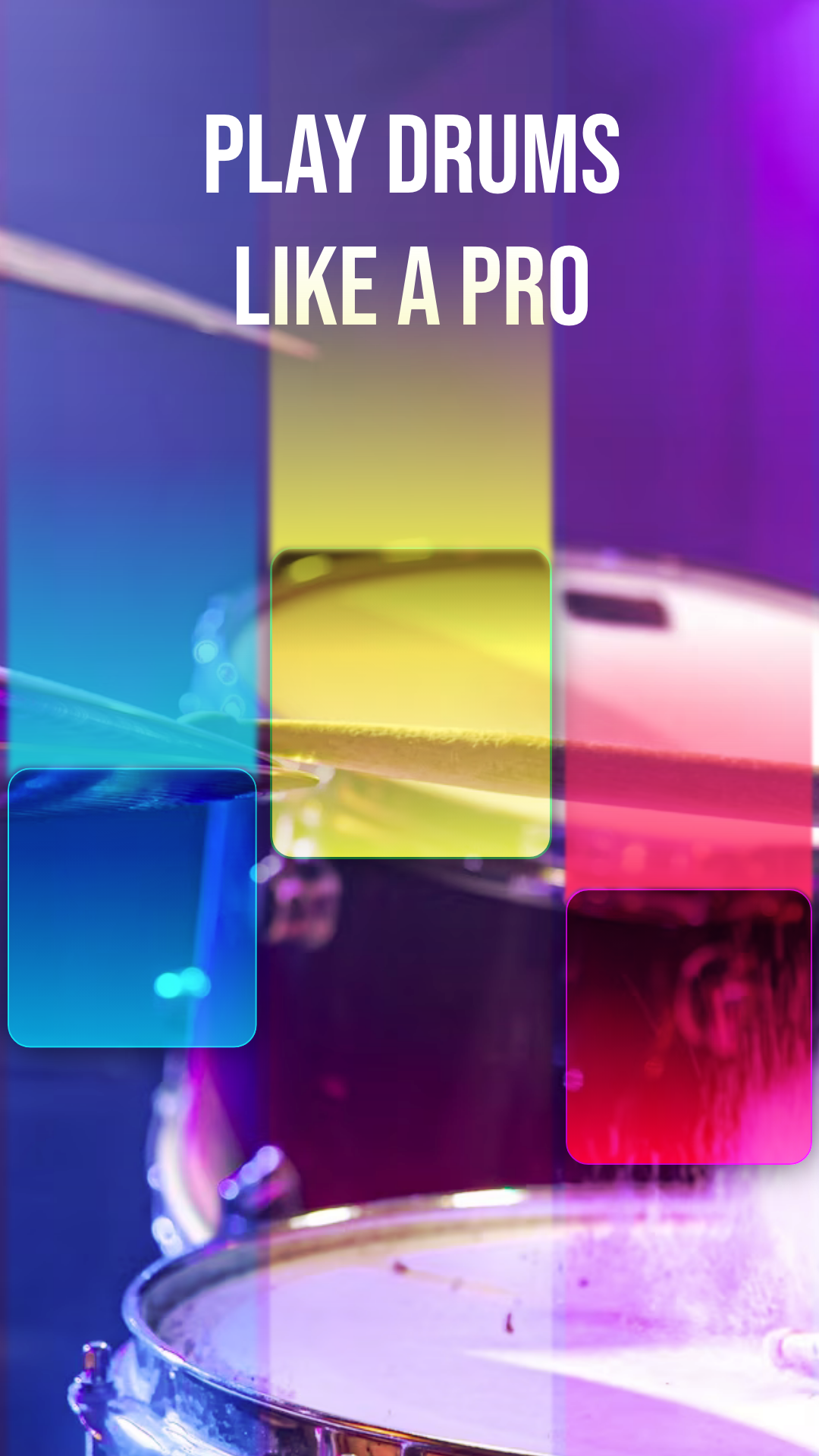 اسکرین شات 2 بازی Drum Tiles: drumming game