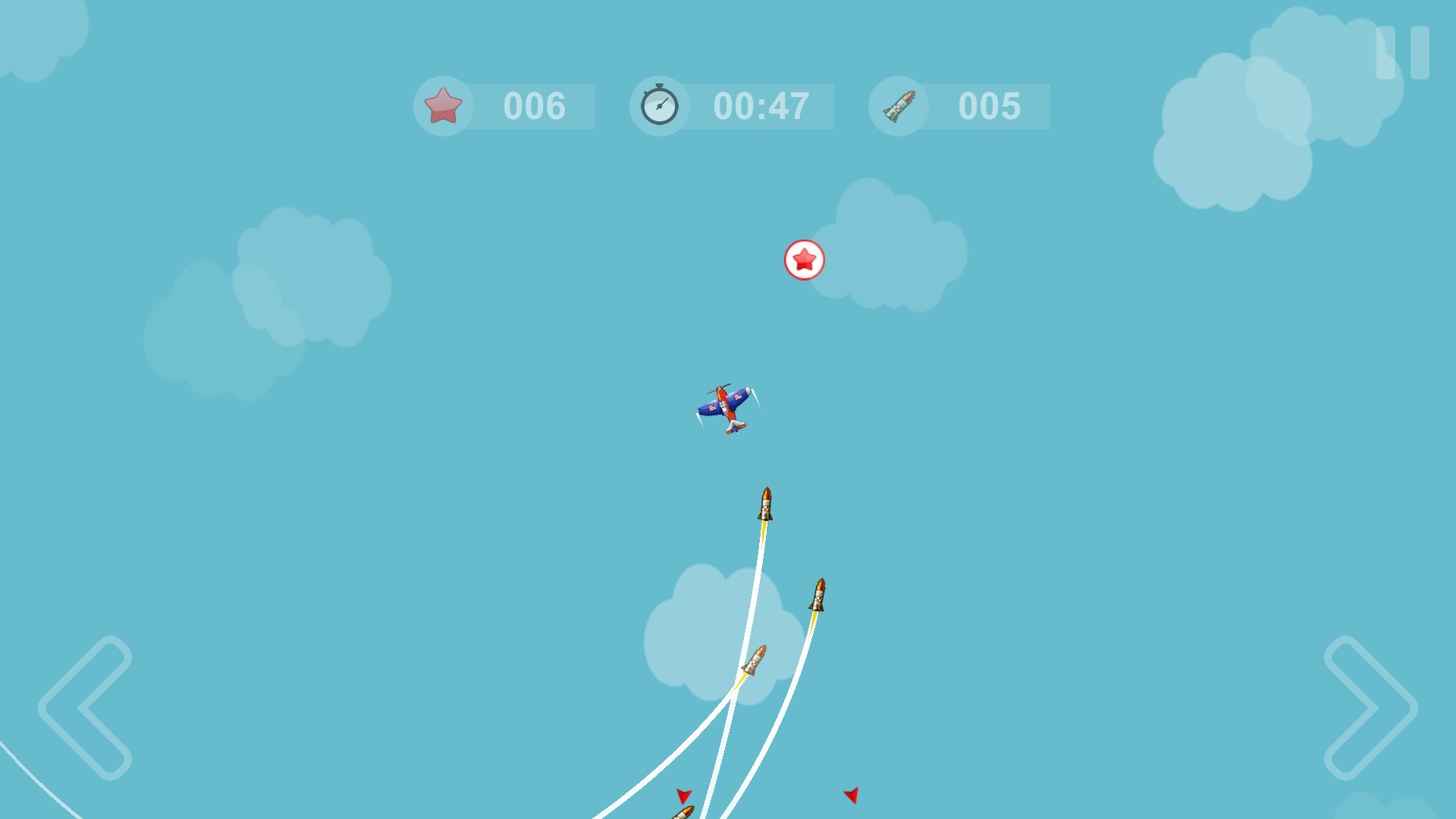 اسکرین شات 4 بازی Missile Escape