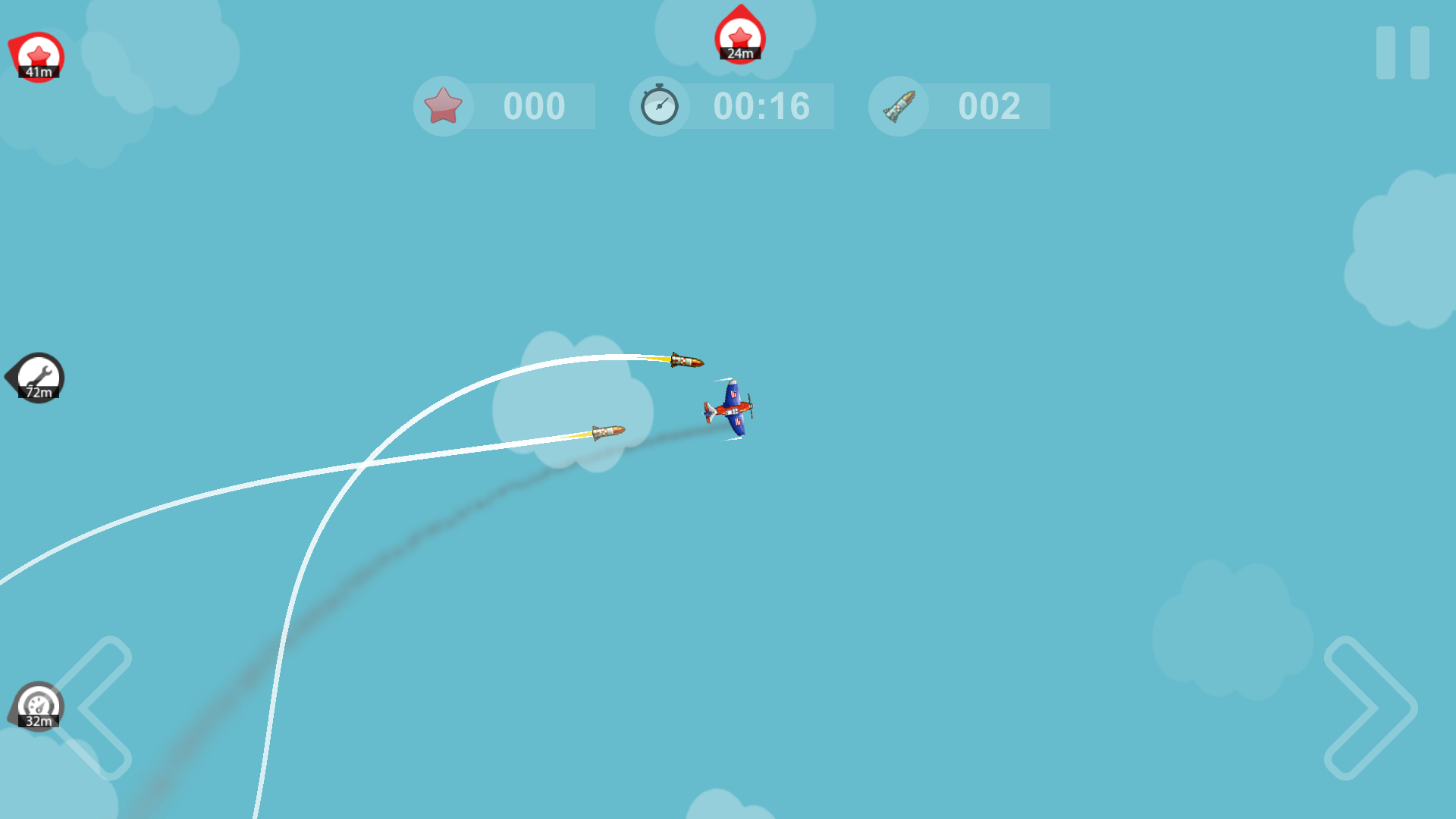 اسکرین شات 5 بازی Missile Escape