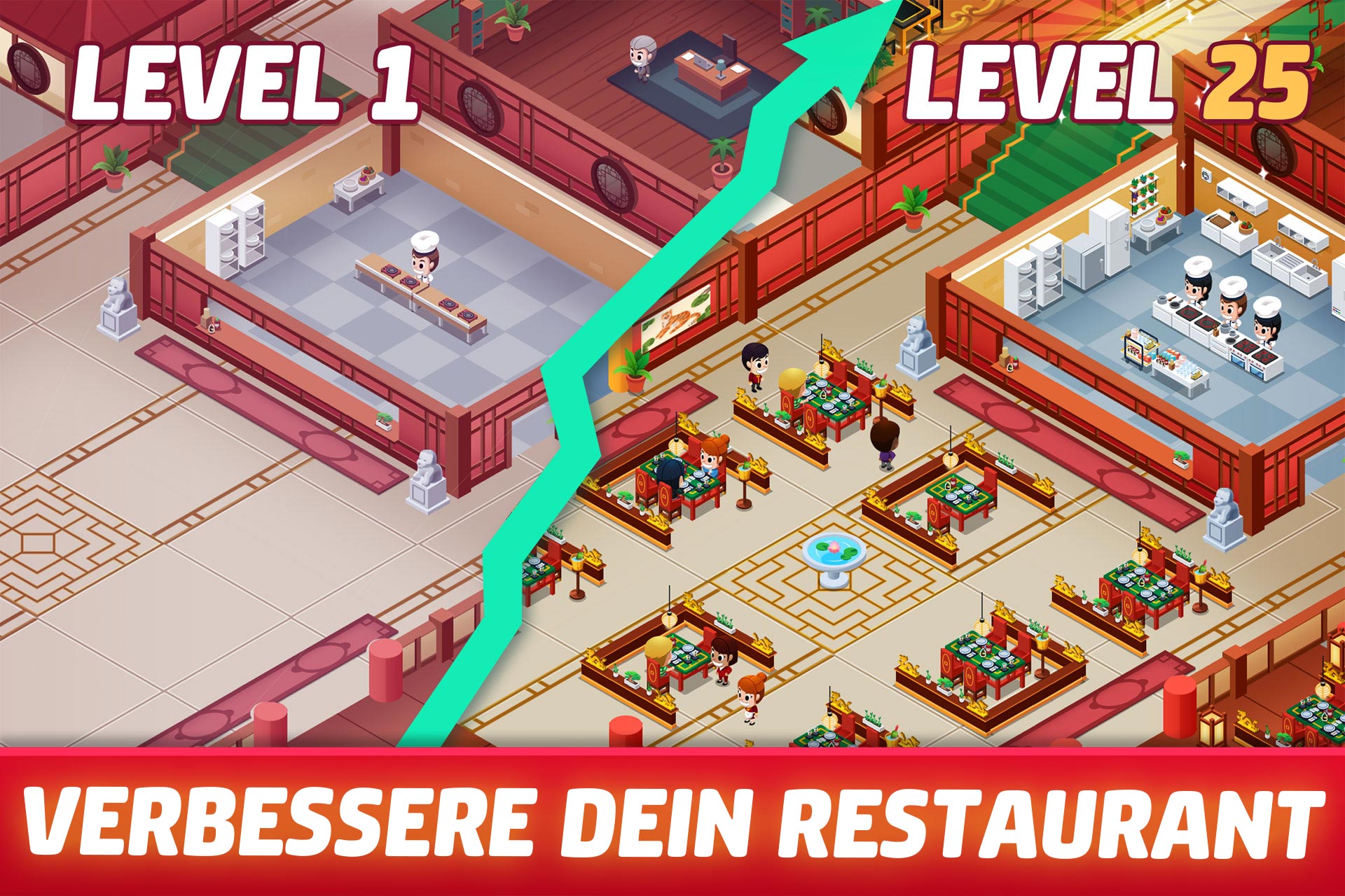 اسکرین شات 4 بازی Idle Restaurant Tycoon