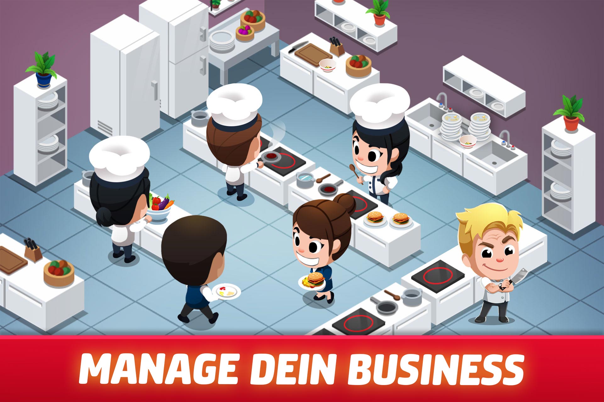 اسکرین شات 1 بازی Idle Restaurant Tycoon