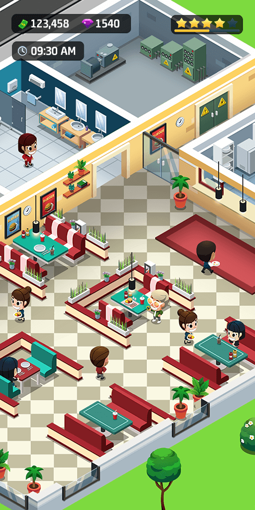 اسکرین شات 6 بازی Idle Restaurant Tycoon: Empire