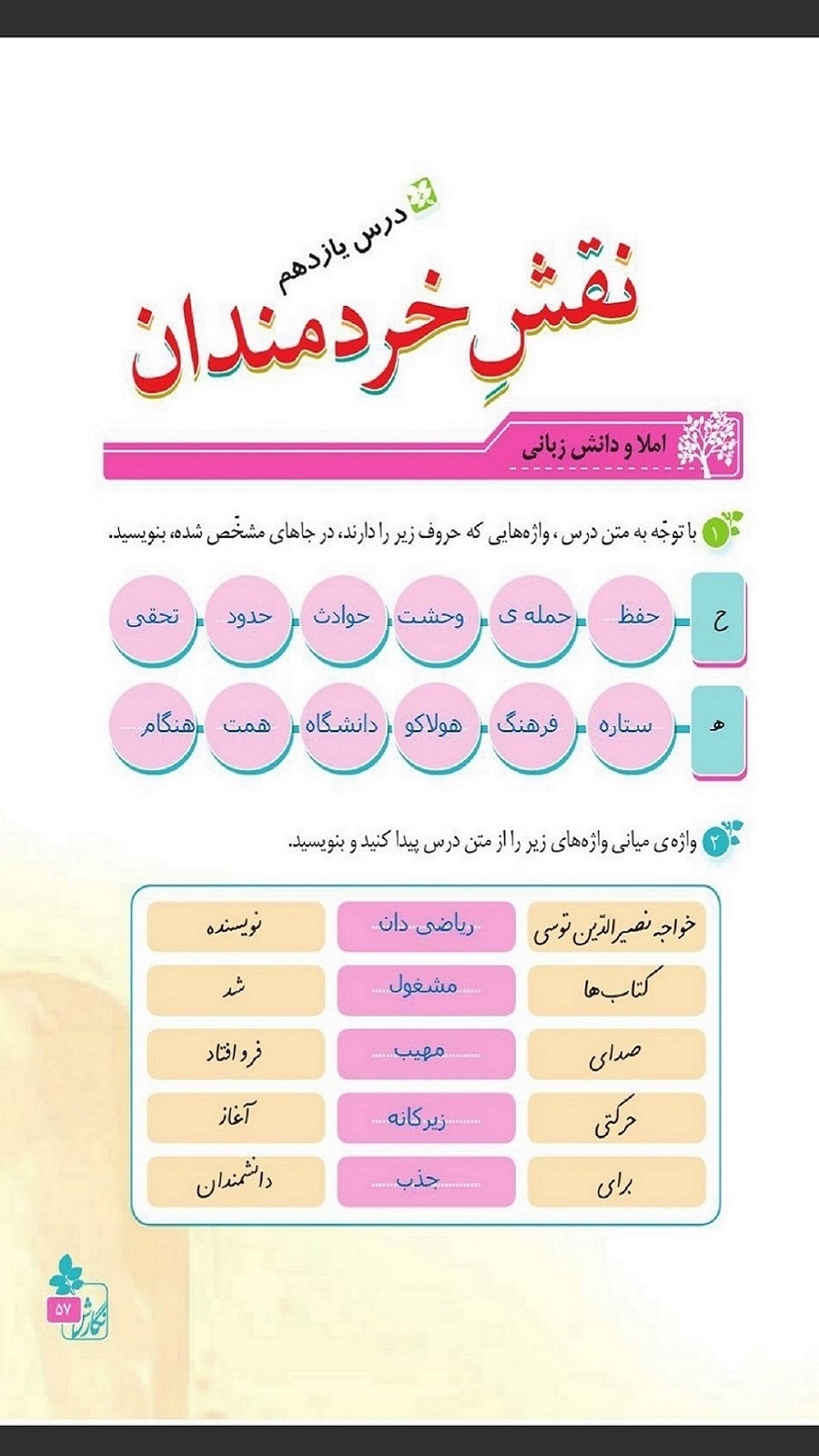 اسکرین شات 9 برنامه ابتدایی | اول تا ششم دبستان