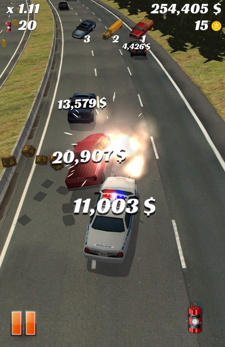 اسکرین شات 4 بازی Highway Crash Derby