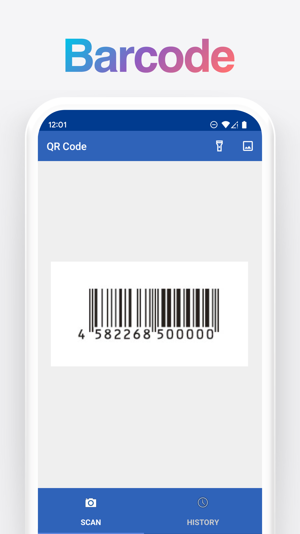 اسکرین شات 1 برنامه Barcode Scanner - QR Code Read