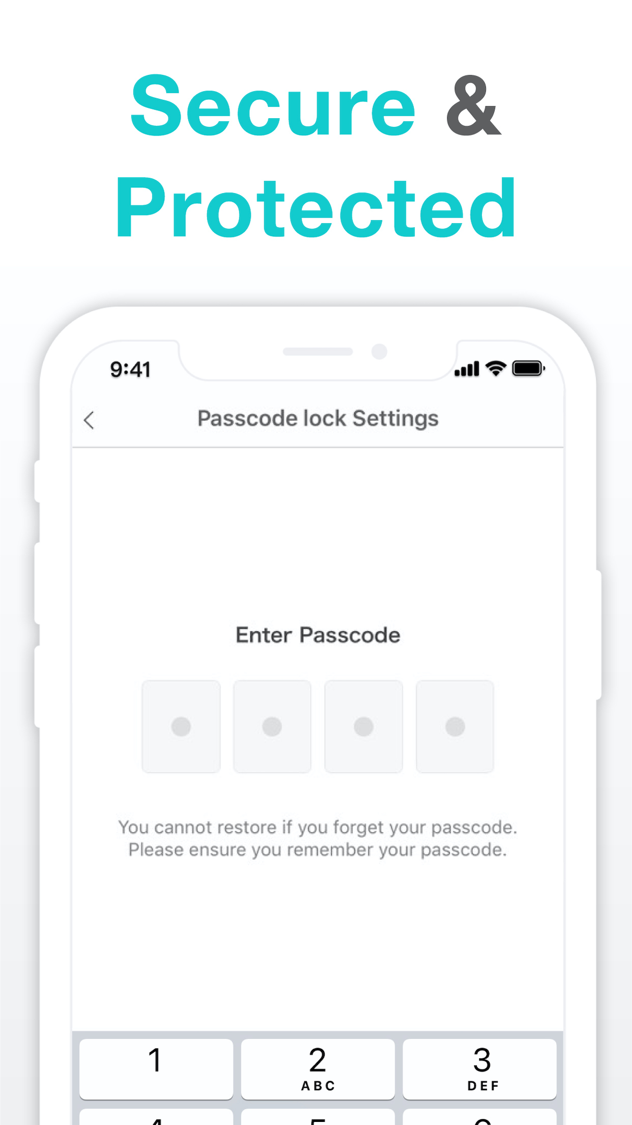 اسکرین شات 4 برنامه Simple Diary - journal w/ lock