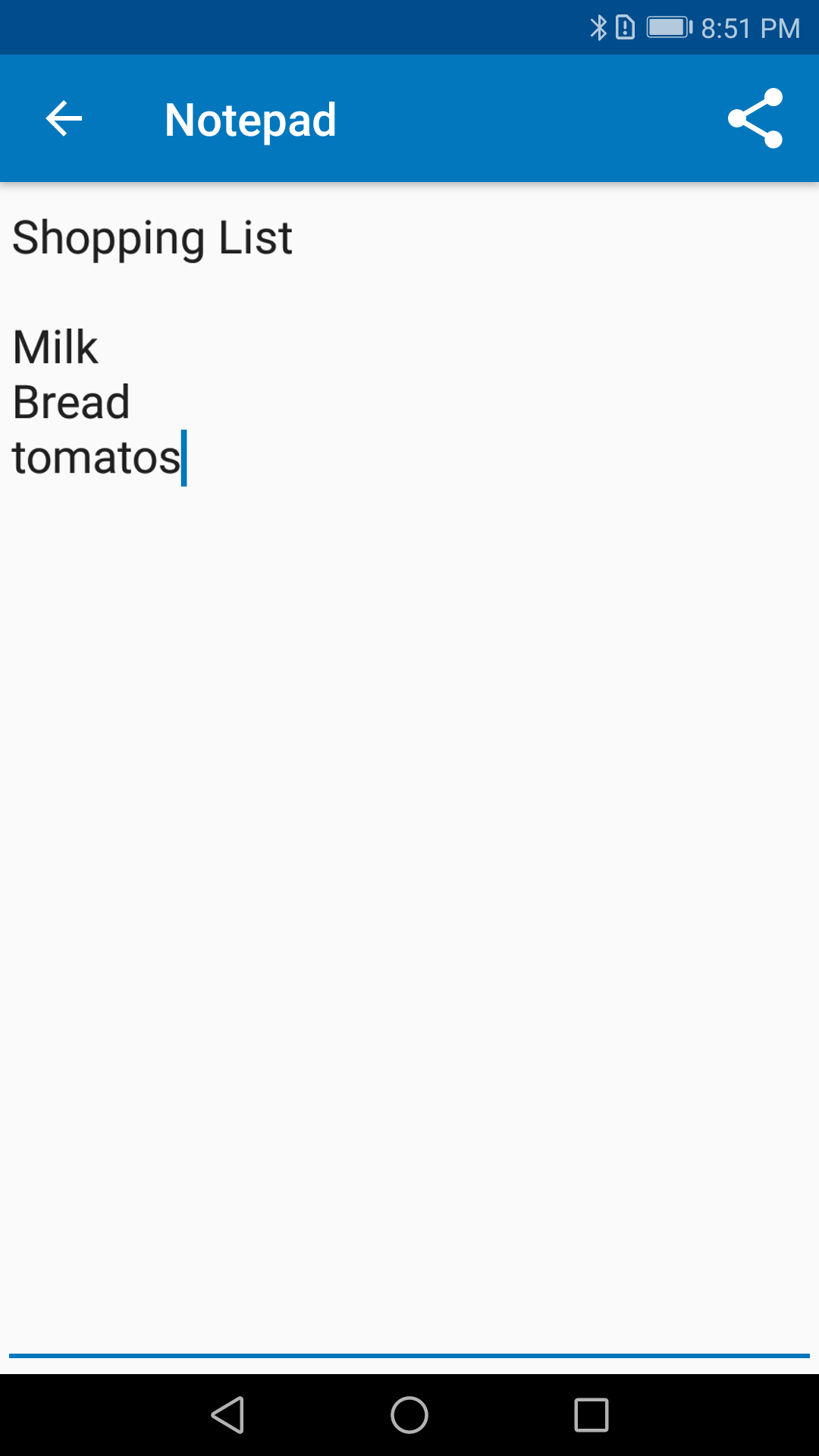 اسکرین شات 8 برنامه Notes - Simple notepad, memo