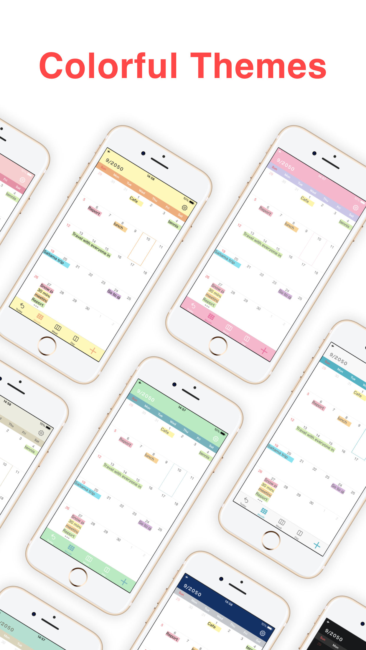 اسکرین شات 3 برنامه N Calendar: Planner, Schedule