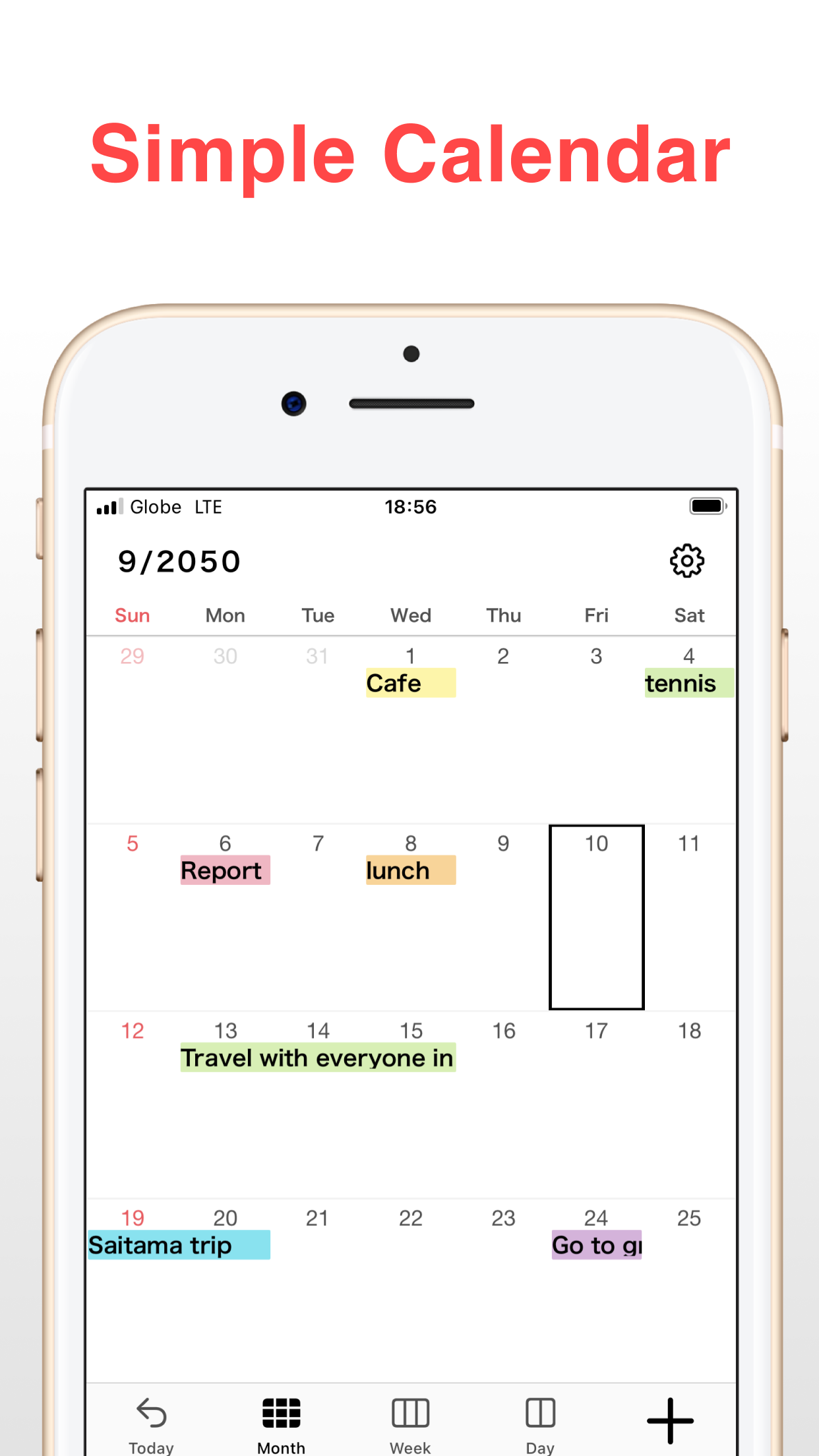 اسکرین شات 1 برنامه N Calendar: Planner, Schedule