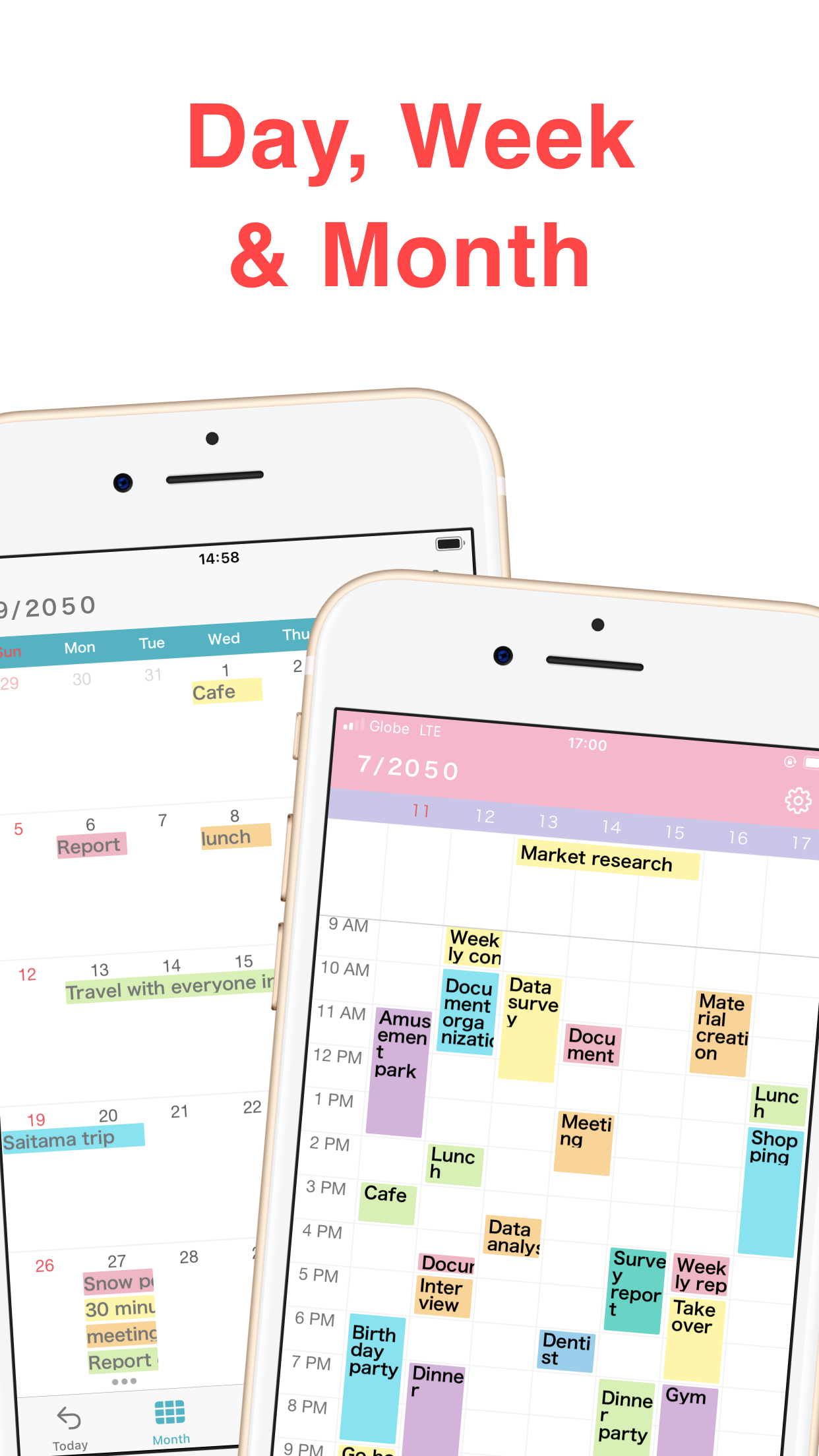 اسکرین شات 4 برنامه N Calendar: Planner, Schedule