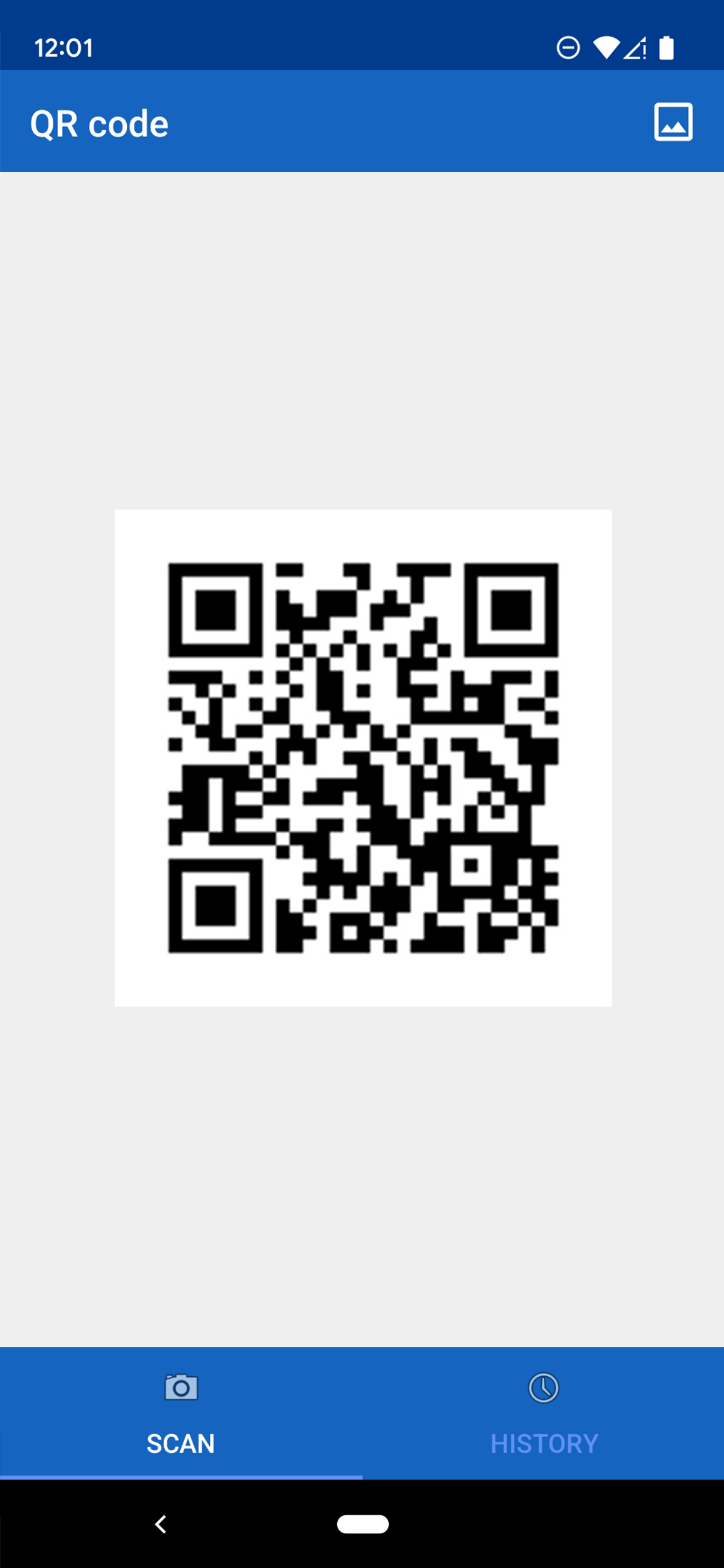 اسکرین شات 4 برنامه QR Code Reader - Barcode Scan