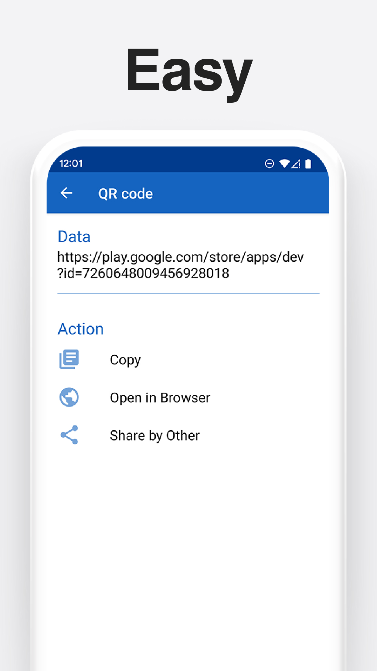 اسکرین شات 2 برنامه QR Code Reader - Barcode Scan