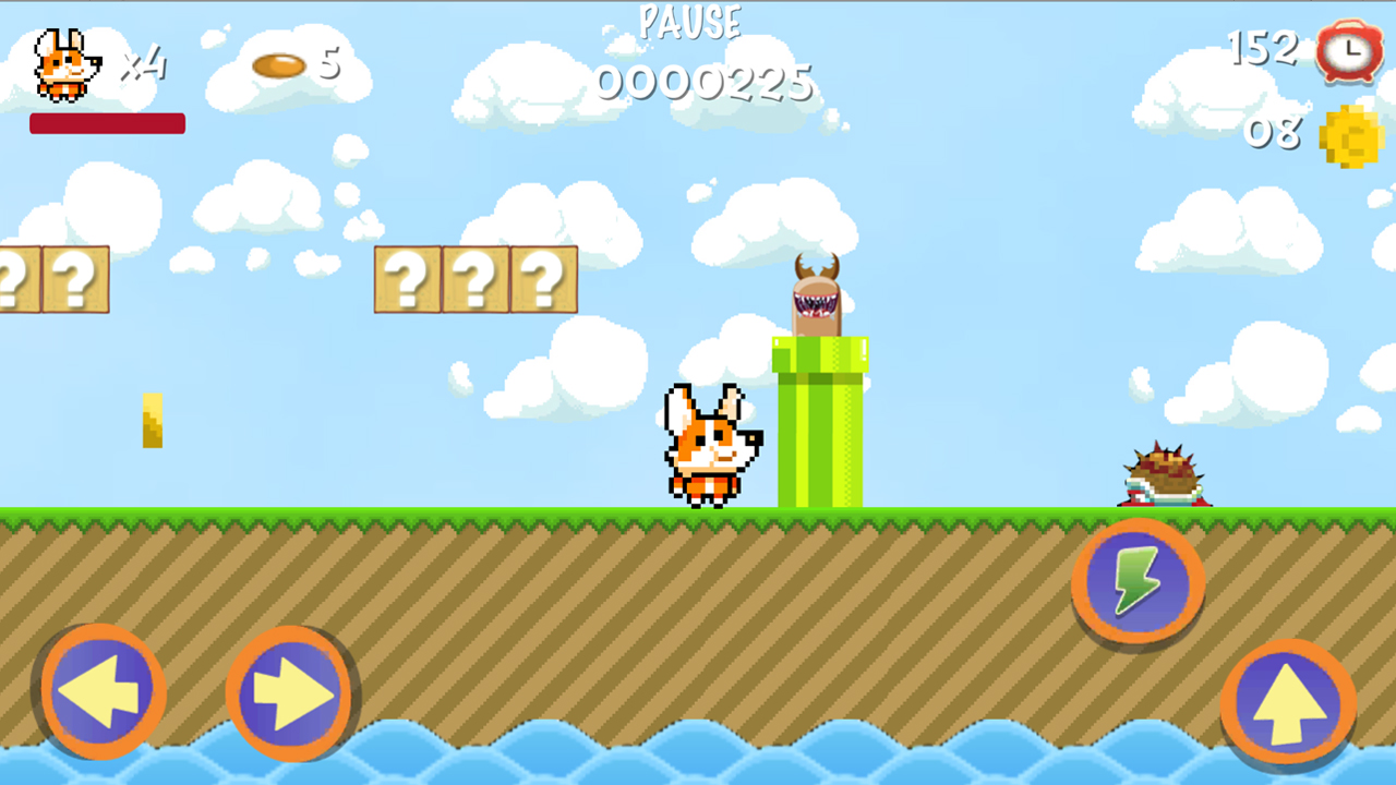 اسکرین شات 3 بازی Super Dog Run Jungle Adventure