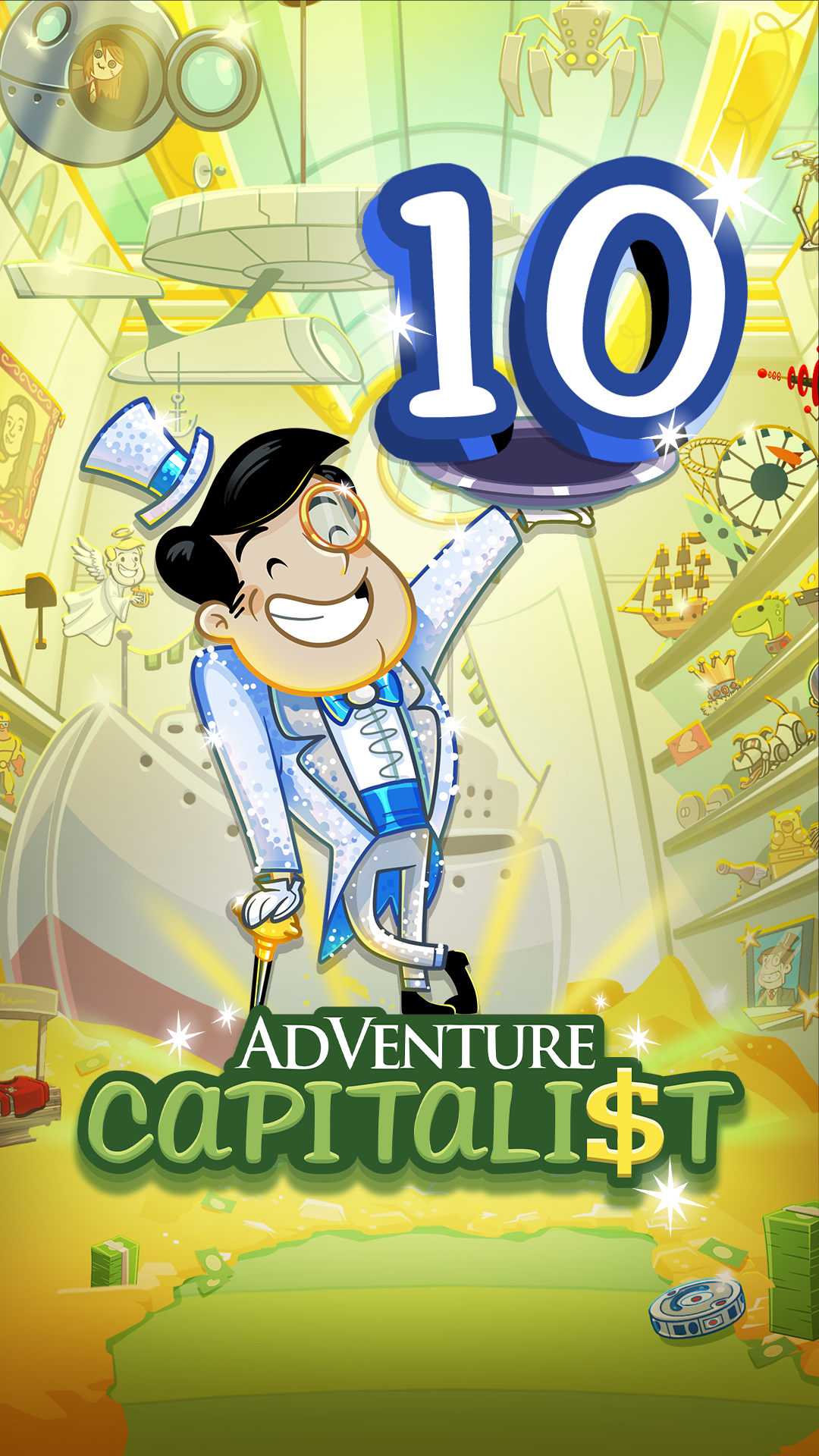 اسکرین شات 1 بازی AdVenture Capitalist