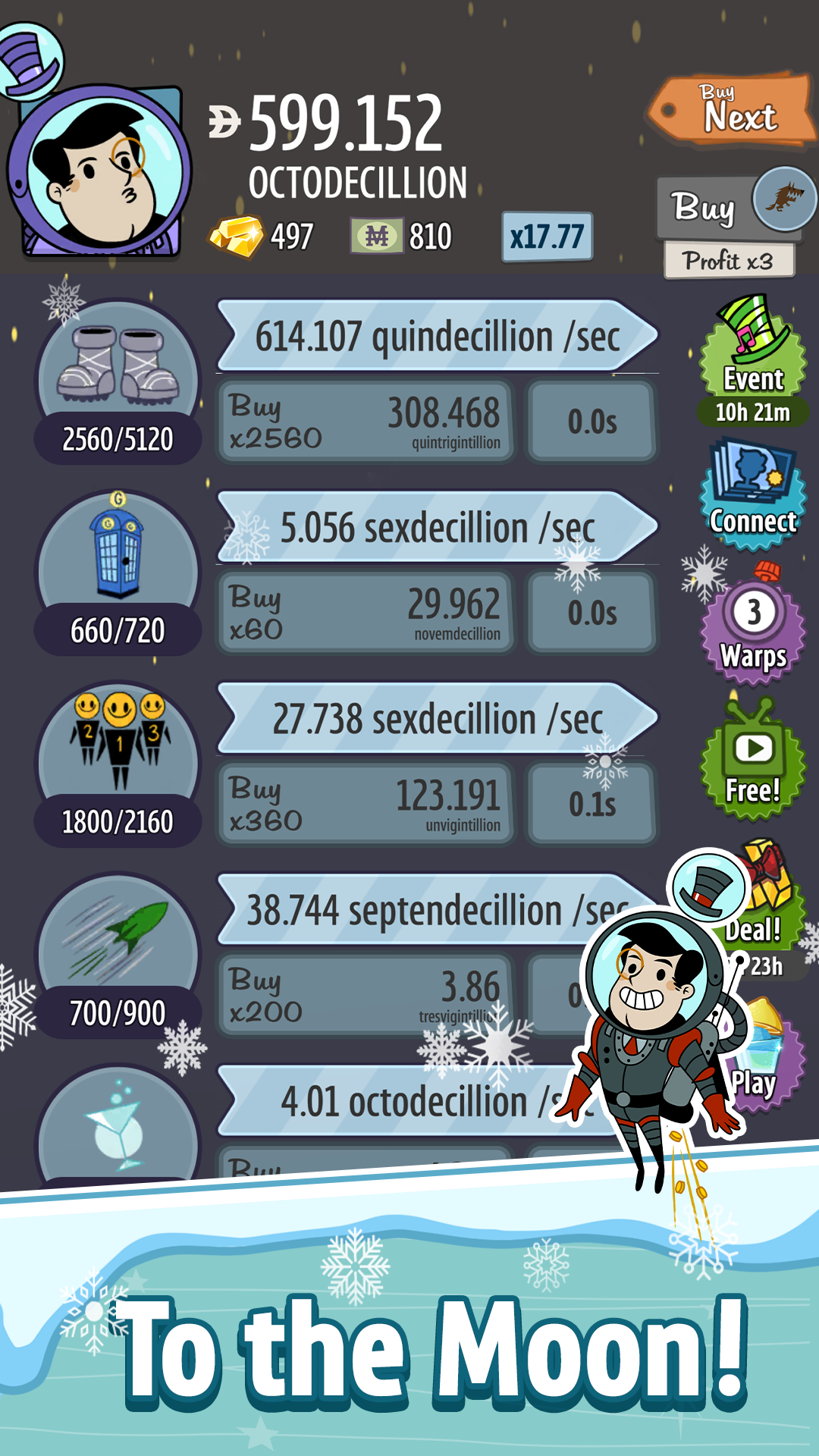 اسکرین شات 7 بازی AdVenture Capitalist