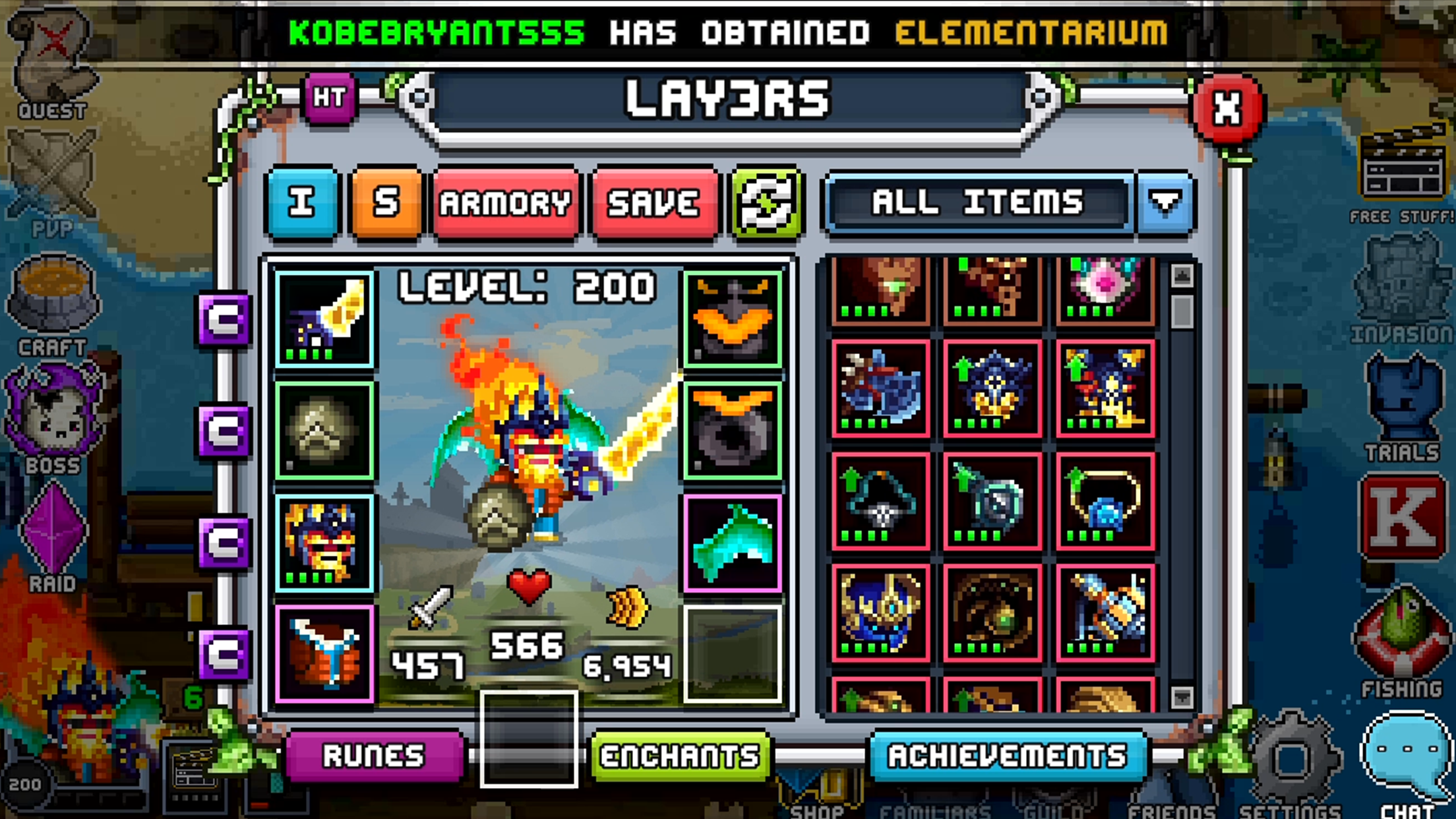 اسکرین شات 3 بازی Bit Heroes Quest: Pixel RPG