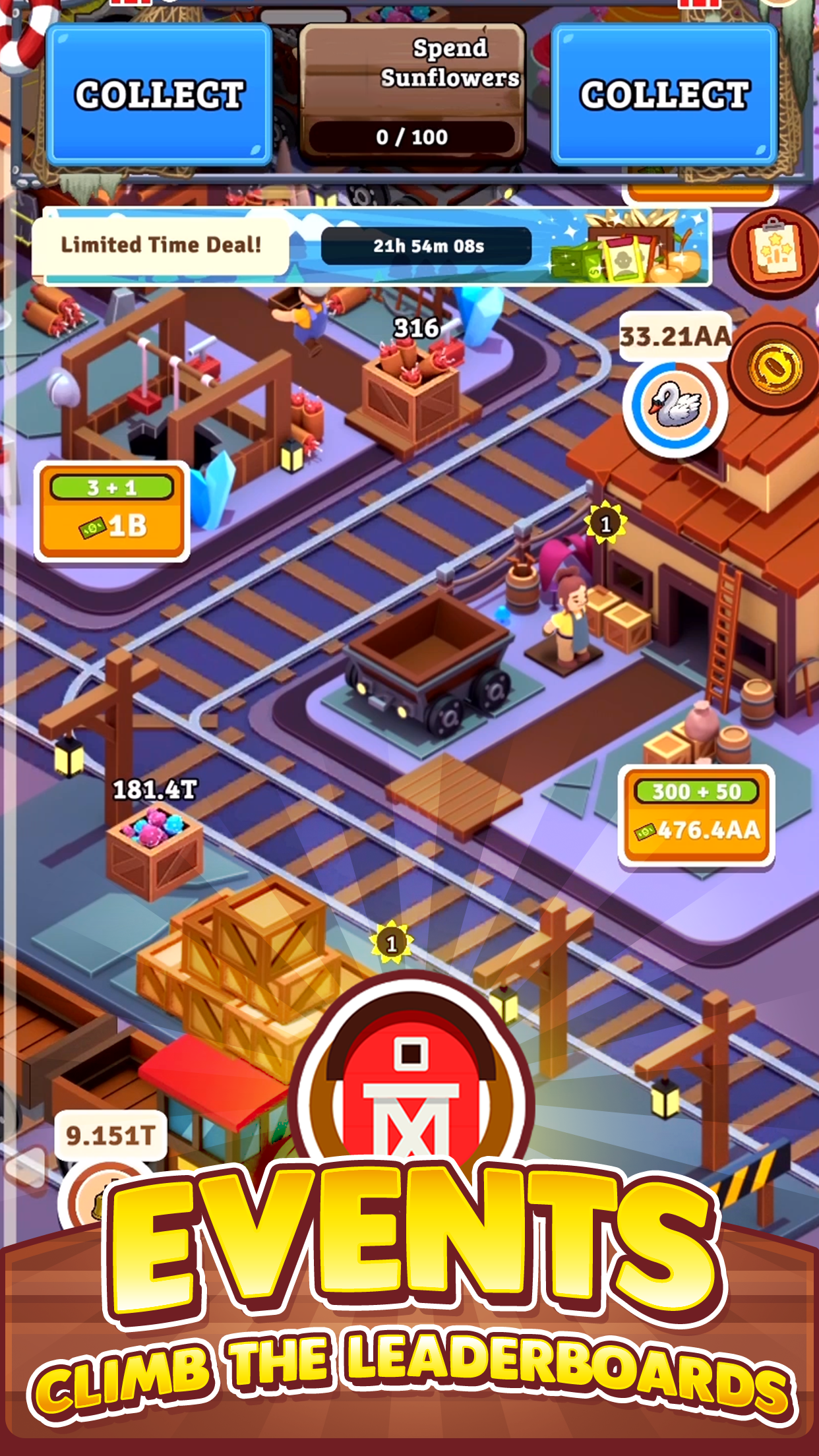 اسکرین شات 6 بازی Farm Idle: Moo Tycoon
