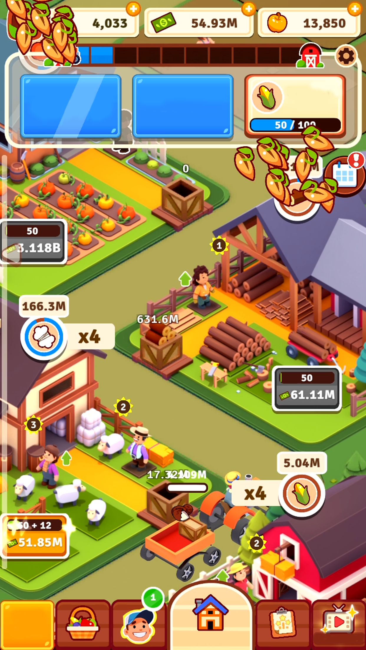 اسکرین شات 7 بازی Farm Idle: Moo Tycoon