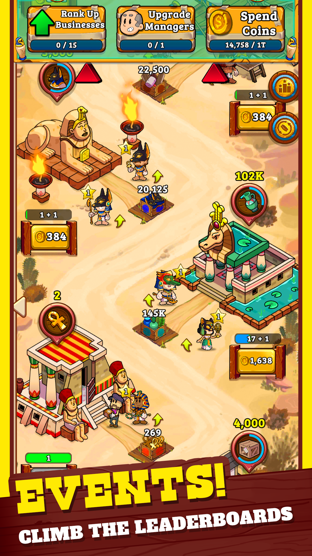 اسکرین شات 5 بازی Idle Frontier: Tap Town Tycoon