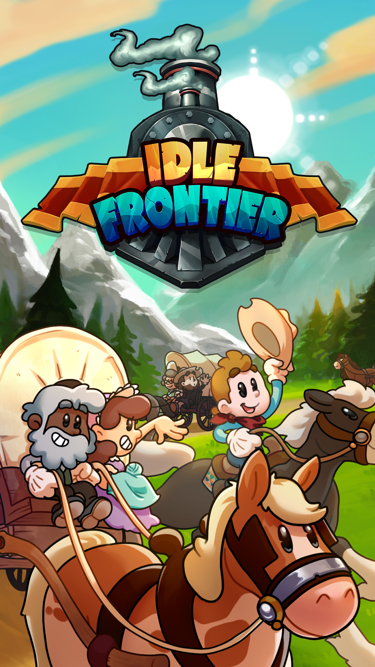 اسکرین شات 1 بازی Idle Frontier: Tap Town Tycoon