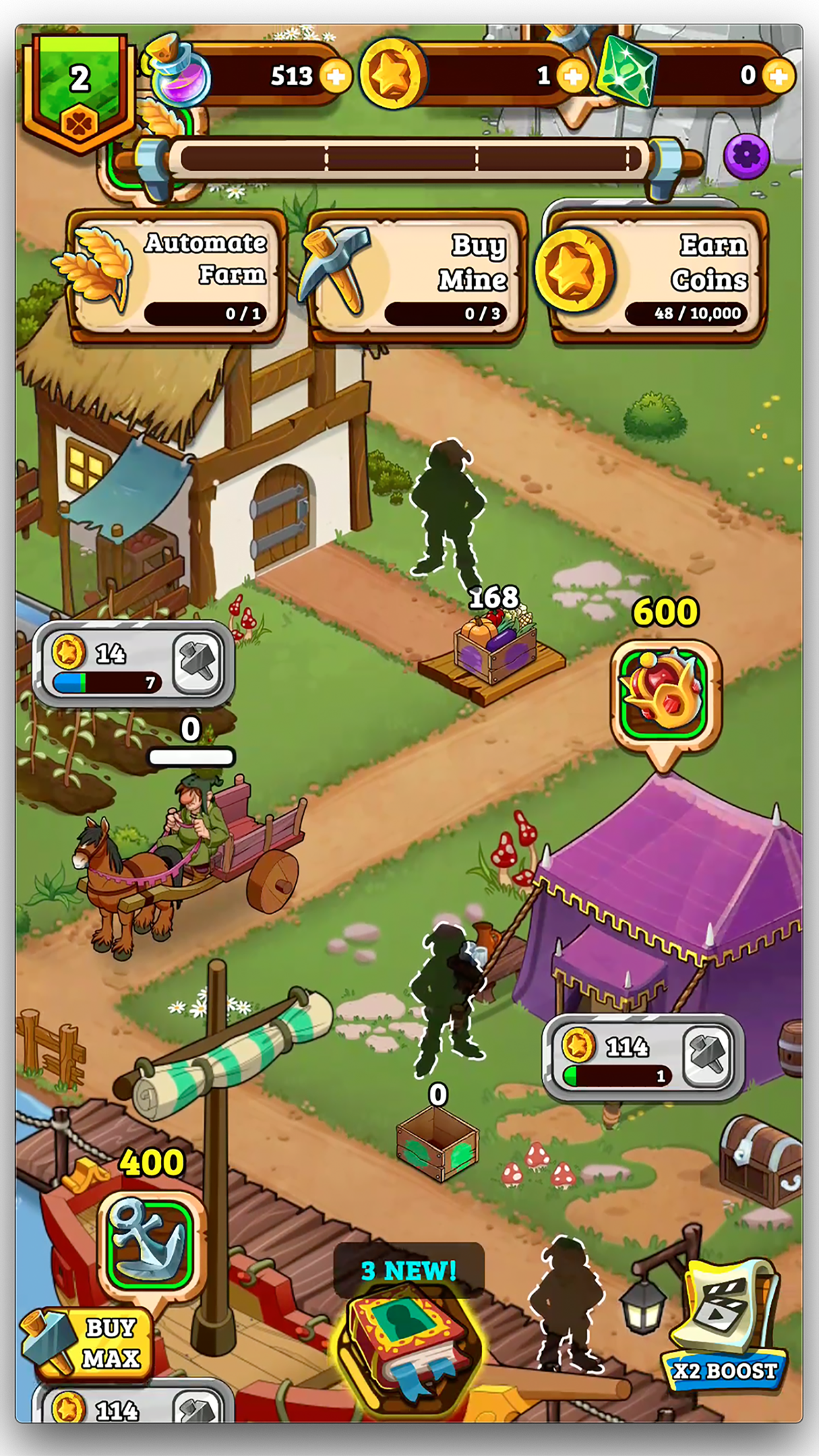 اسکرین شات 6 بازی Royal Idle: Medieval Quest