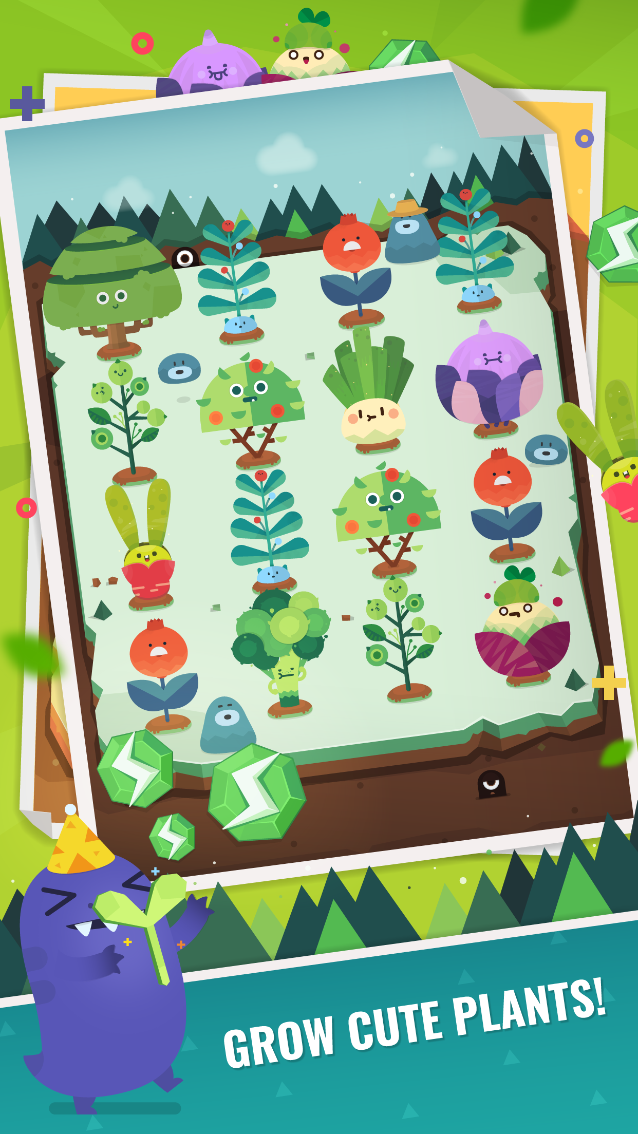 اسکرین شات 2 بازی Pocket Plants: Grow Plant Game