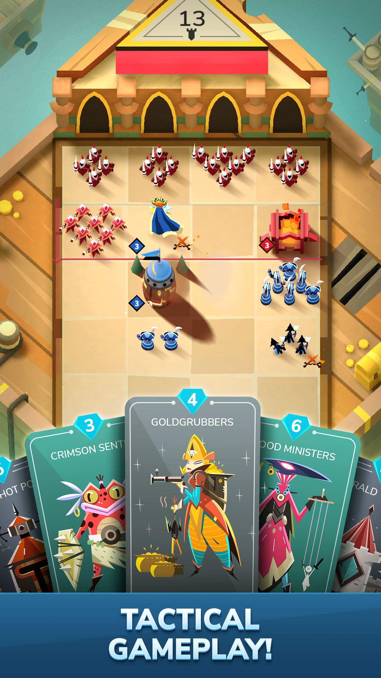 اسکرین شات 3 بازی Stormbound: PVP Card Battle