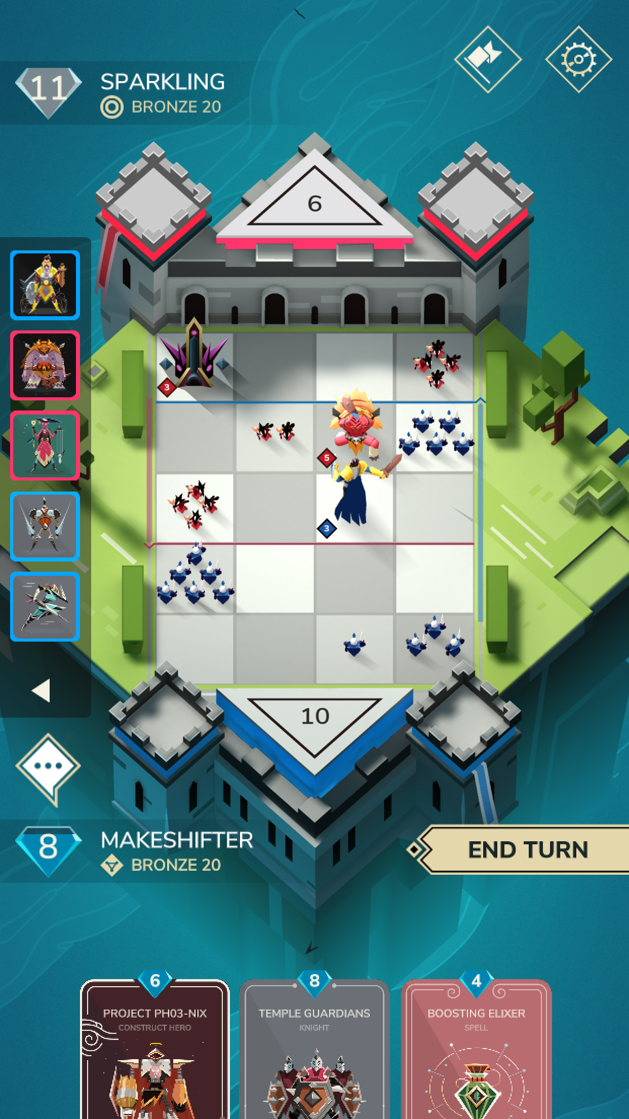 اسکرین شات 2 بازی Stormbound: PVP Card Battle