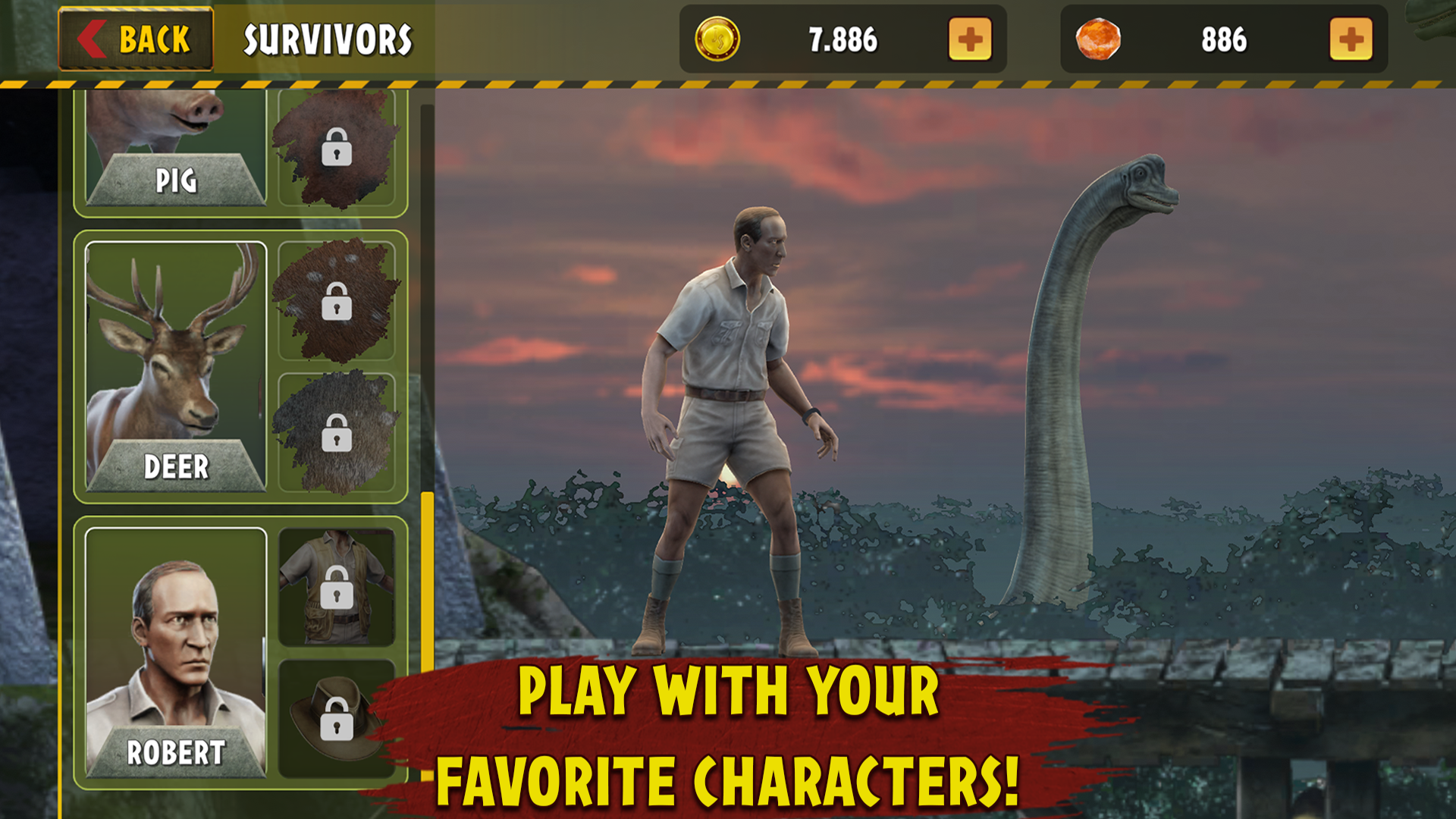 اسکرین شات 3 بازی Jurassic Survivor