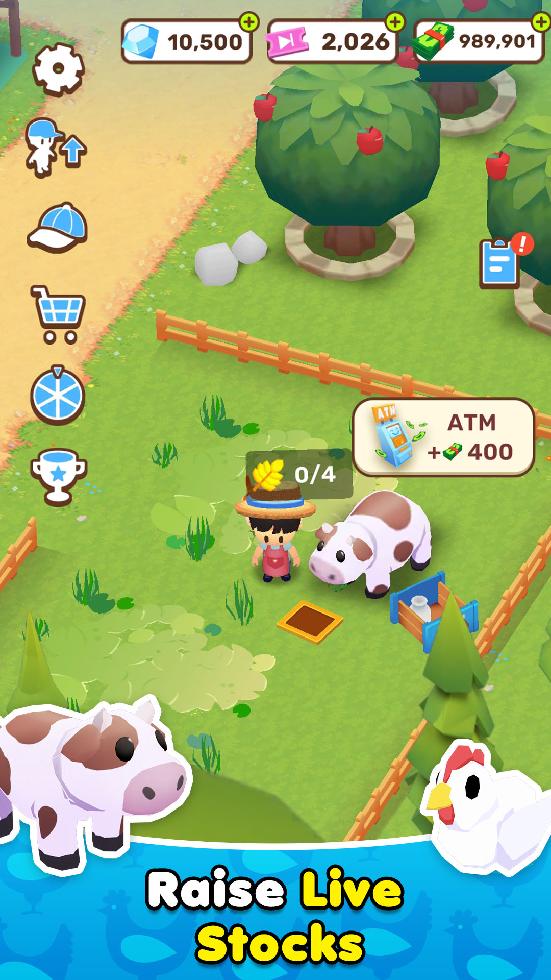 اسکرین شات 3 بازی MicroTown.io - My Little Town